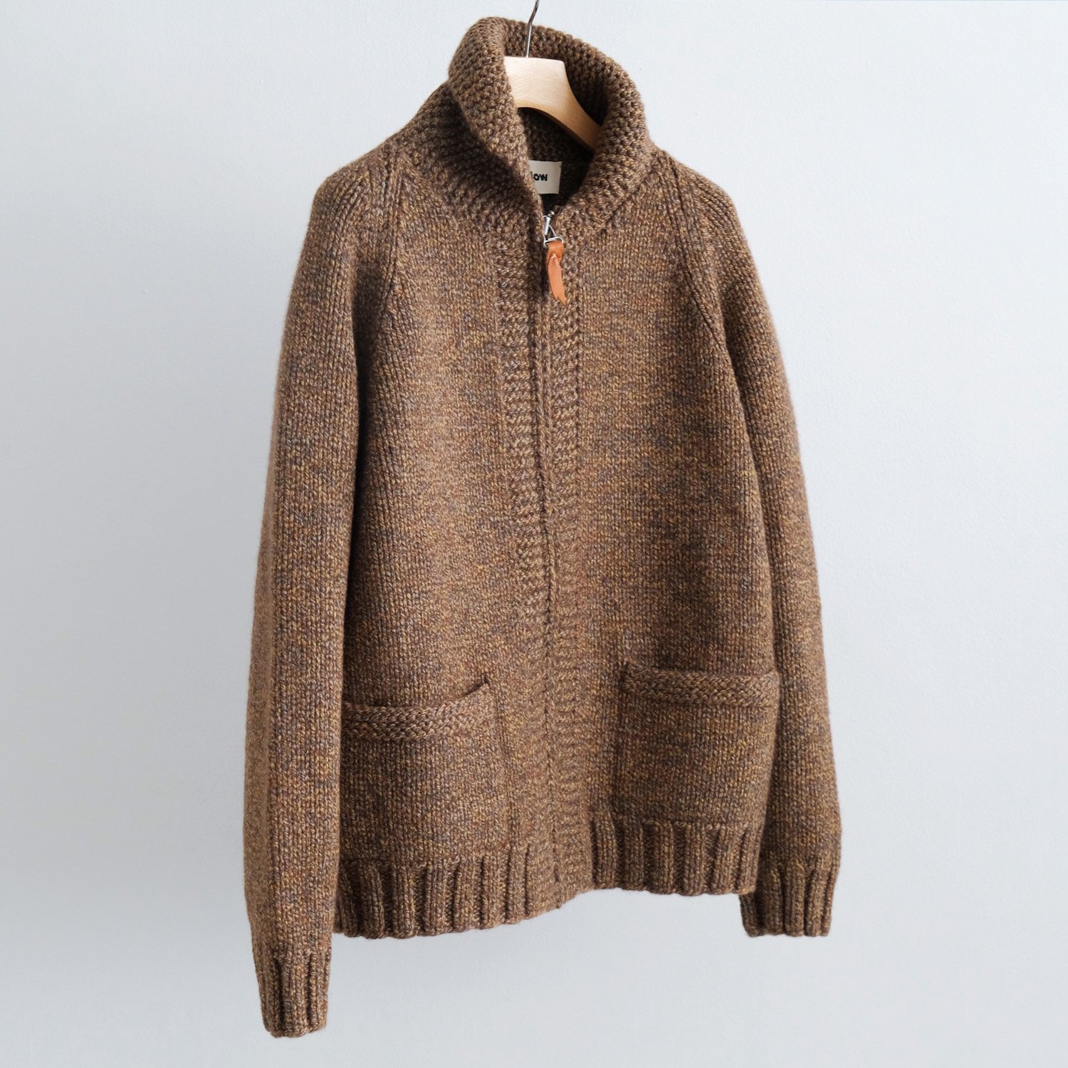 HAND KNITTING COWICHAN SWEATER [MARRON] - WUNDER 大阪 セレクト