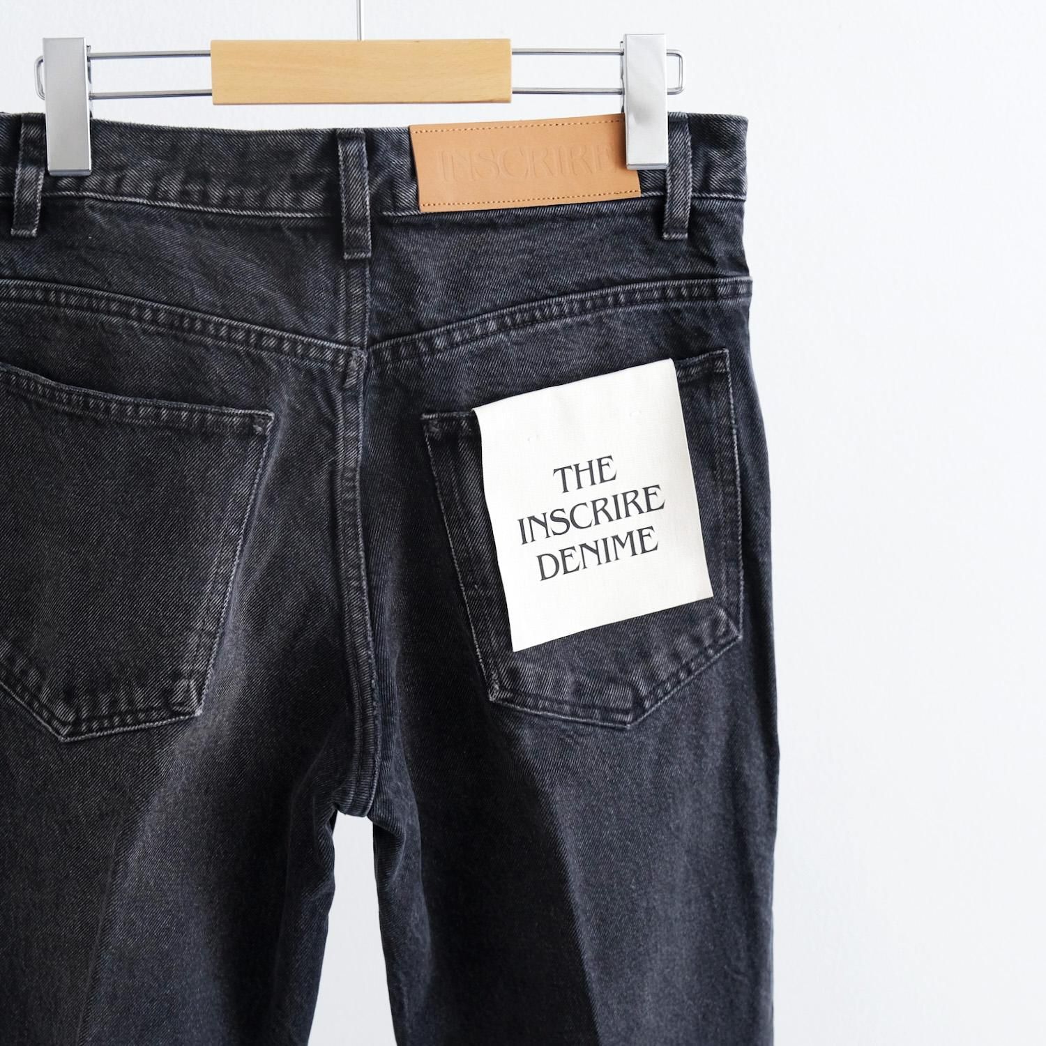 002 FLARE DENIM [BLACK USED] - WUNDER 大阪 セレクトショップ