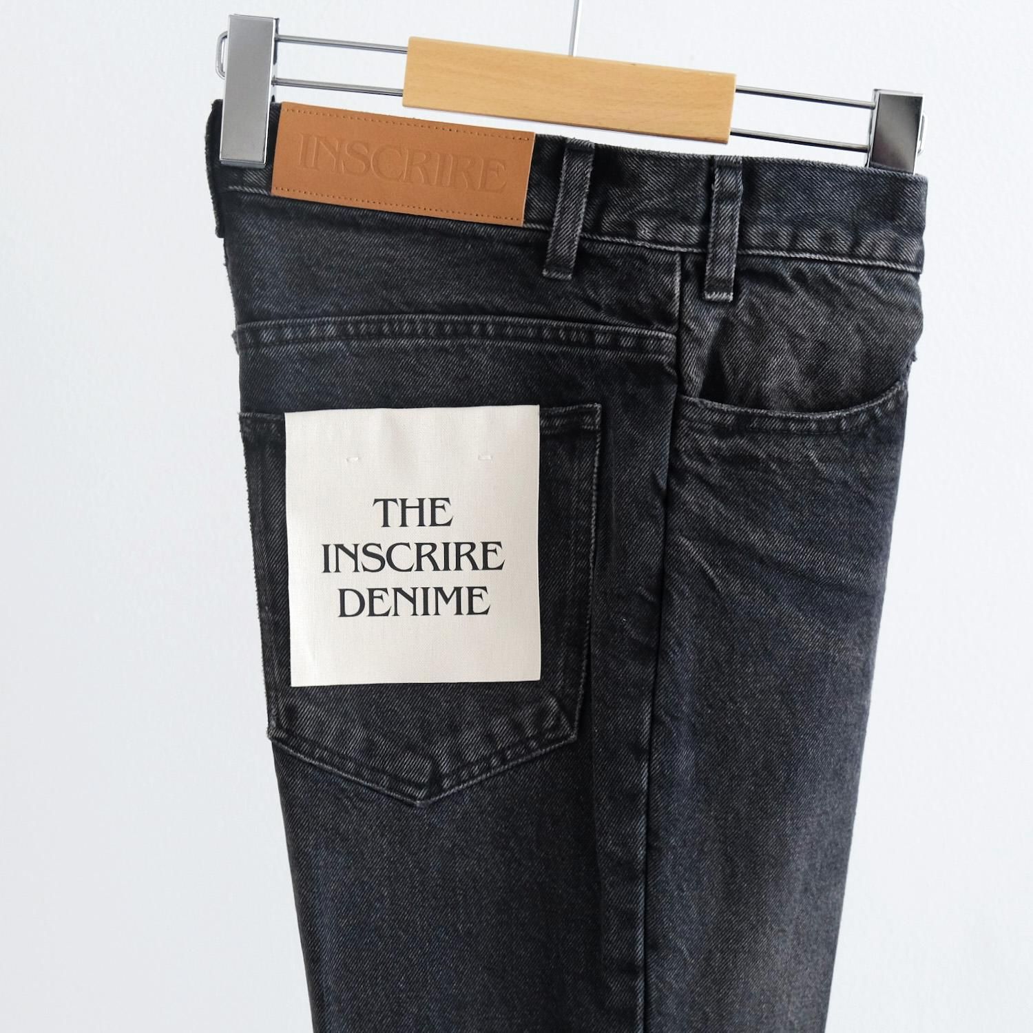 002 FLARE DENIM [BLACK USED] - WUNDER 大阪 セレクトショップ