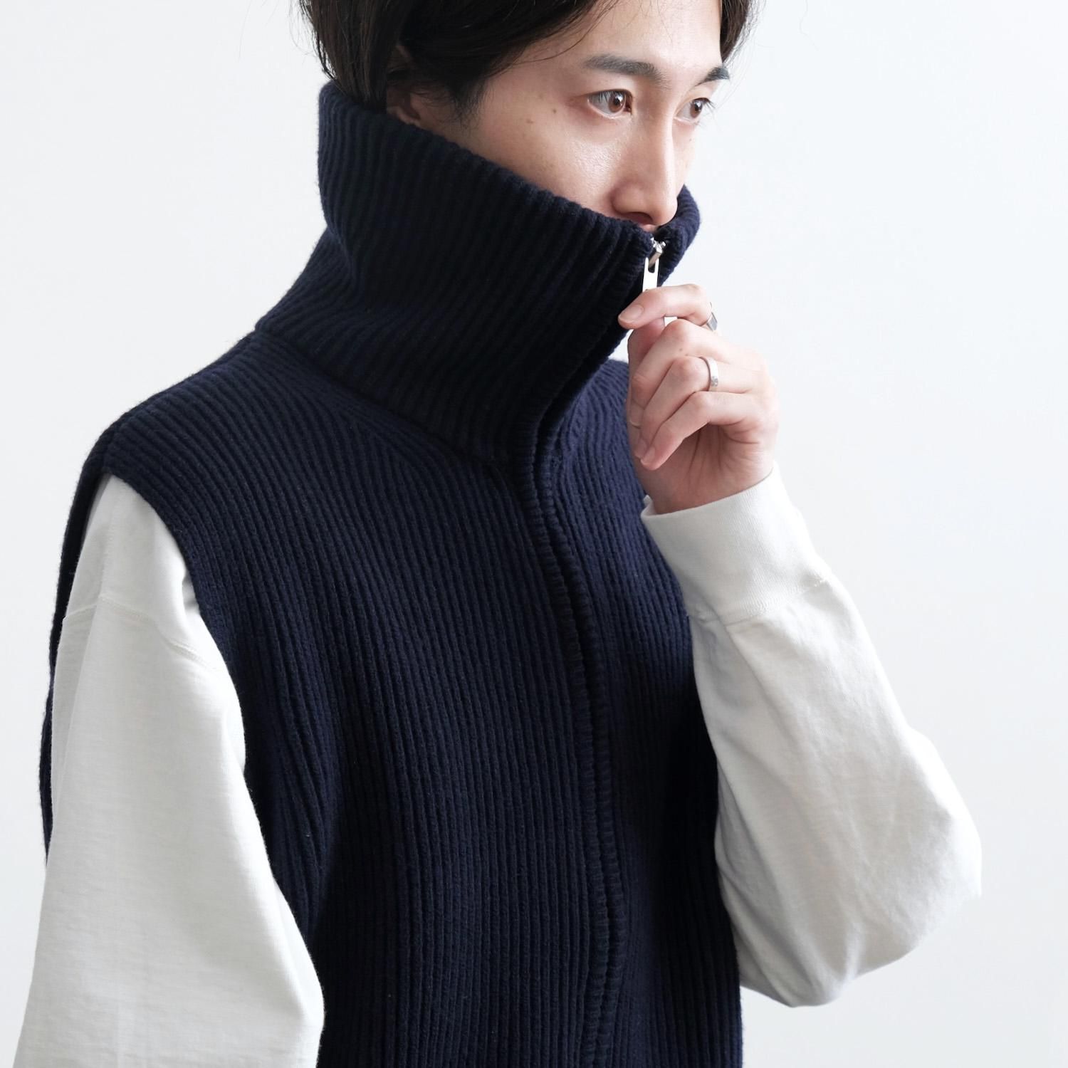 DRIVERS NO SLEEVE [NAVY] - WUNDER 大阪 セレクトショップ 大阪梅田