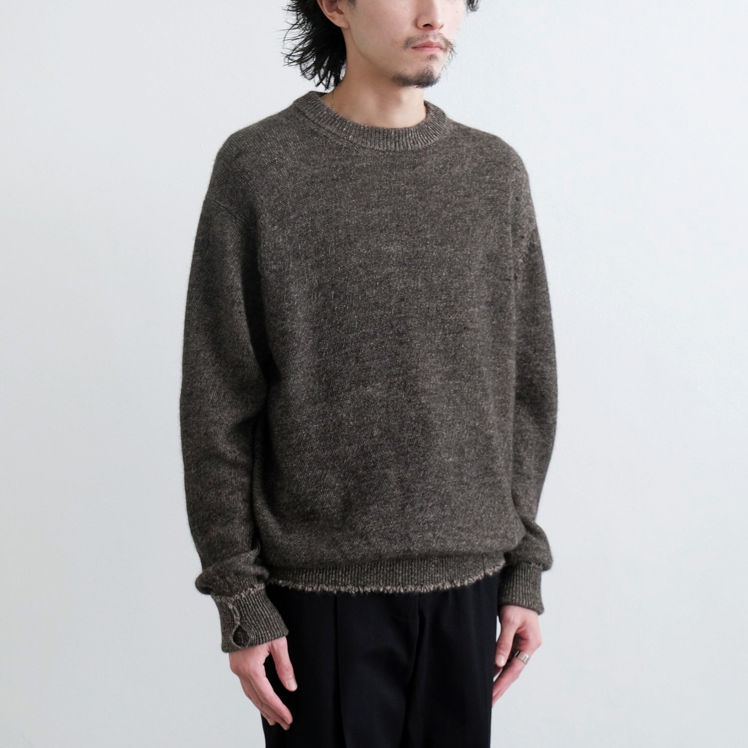 カラーNatu【美品】23aw MAATEE\u0026SONS ひょっとこ セーター Sweater