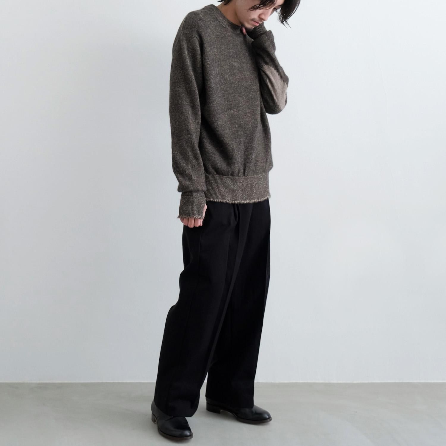 MAATEE AND SONS P/O SWEATER 二重ひょっとこ - ニット/セーター