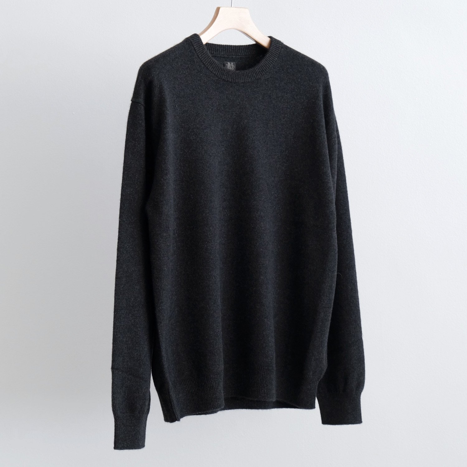 INNOCENT CASHMERE CREW NECK [BLACK] - WUNDER 大阪 セレクトショップ 大阪梅田中崎町 オンラインストア  正規取扱い 通販可能