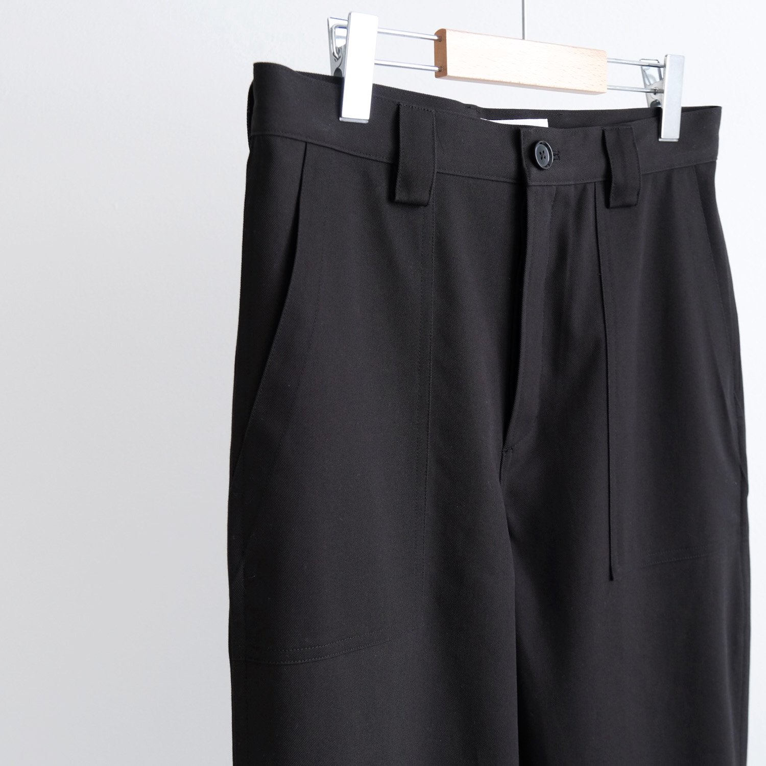 BAKER PANTS [BLACK] - WUNDER 大阪 セレクトショップ 大阪梅田中崎町 