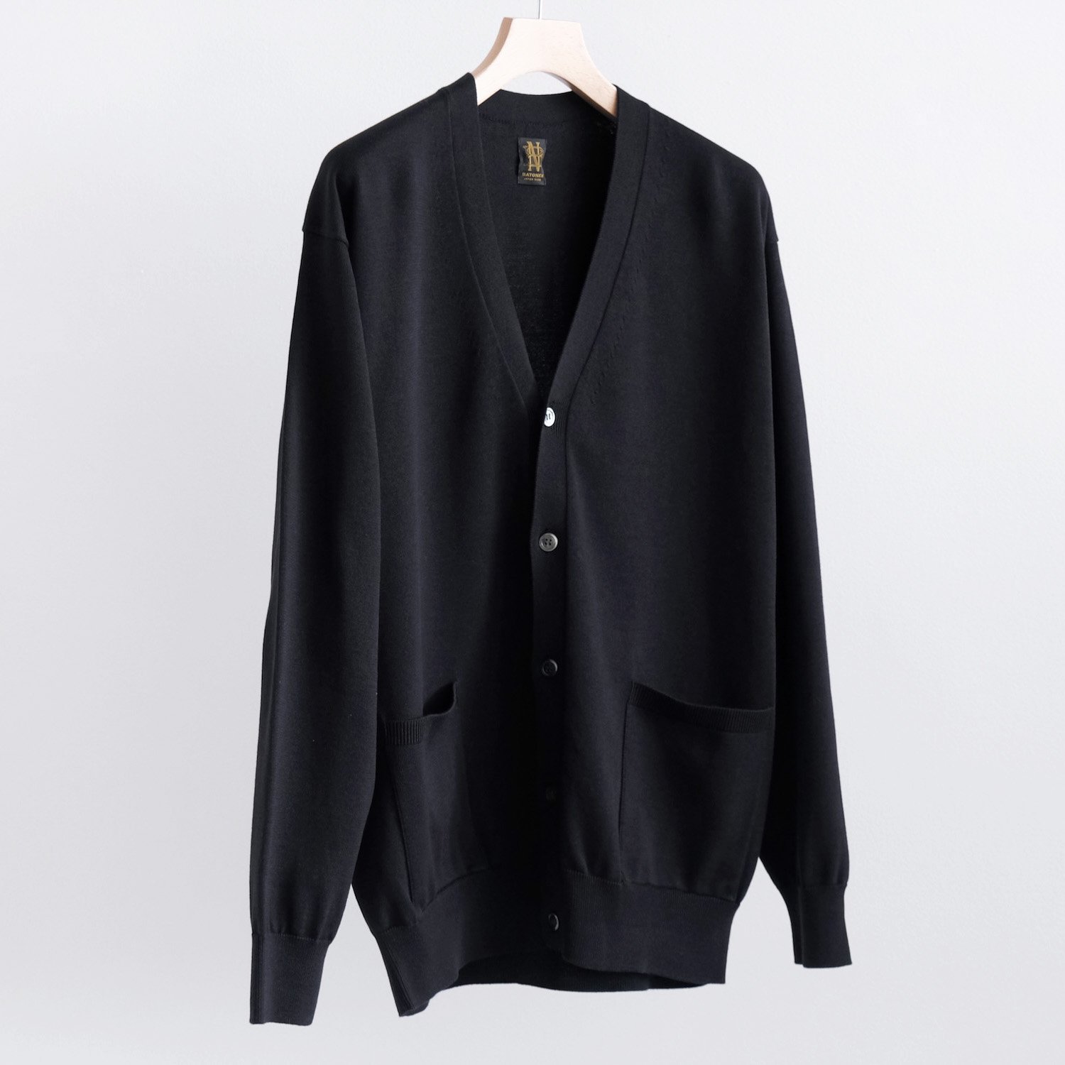 THE SEAISLAND COTTON CARDIGAN [BLACK]