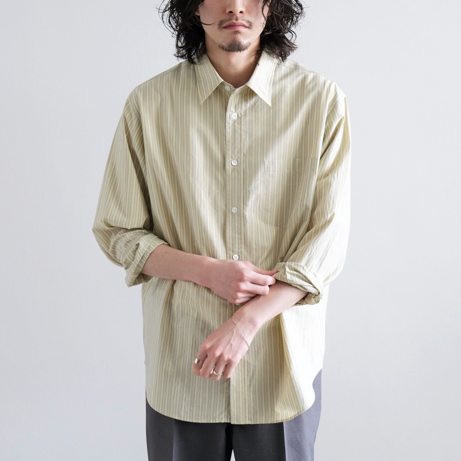 THE RERACS BLITISH ARMY POCKET SHIRT - トップス