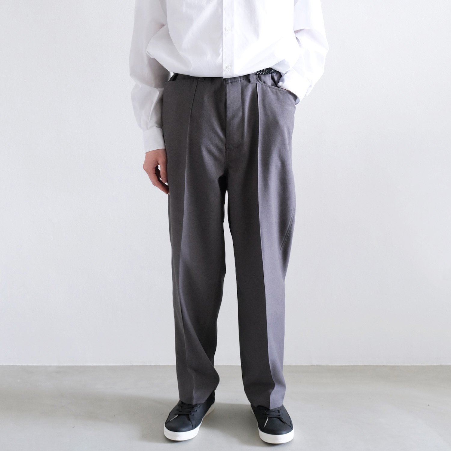 WIDE PANTS [GRAY] - WUNDER 大阪 セレクトショップ 大阪梅田中崎町 オンラインストア 正規取扱い 通販可能