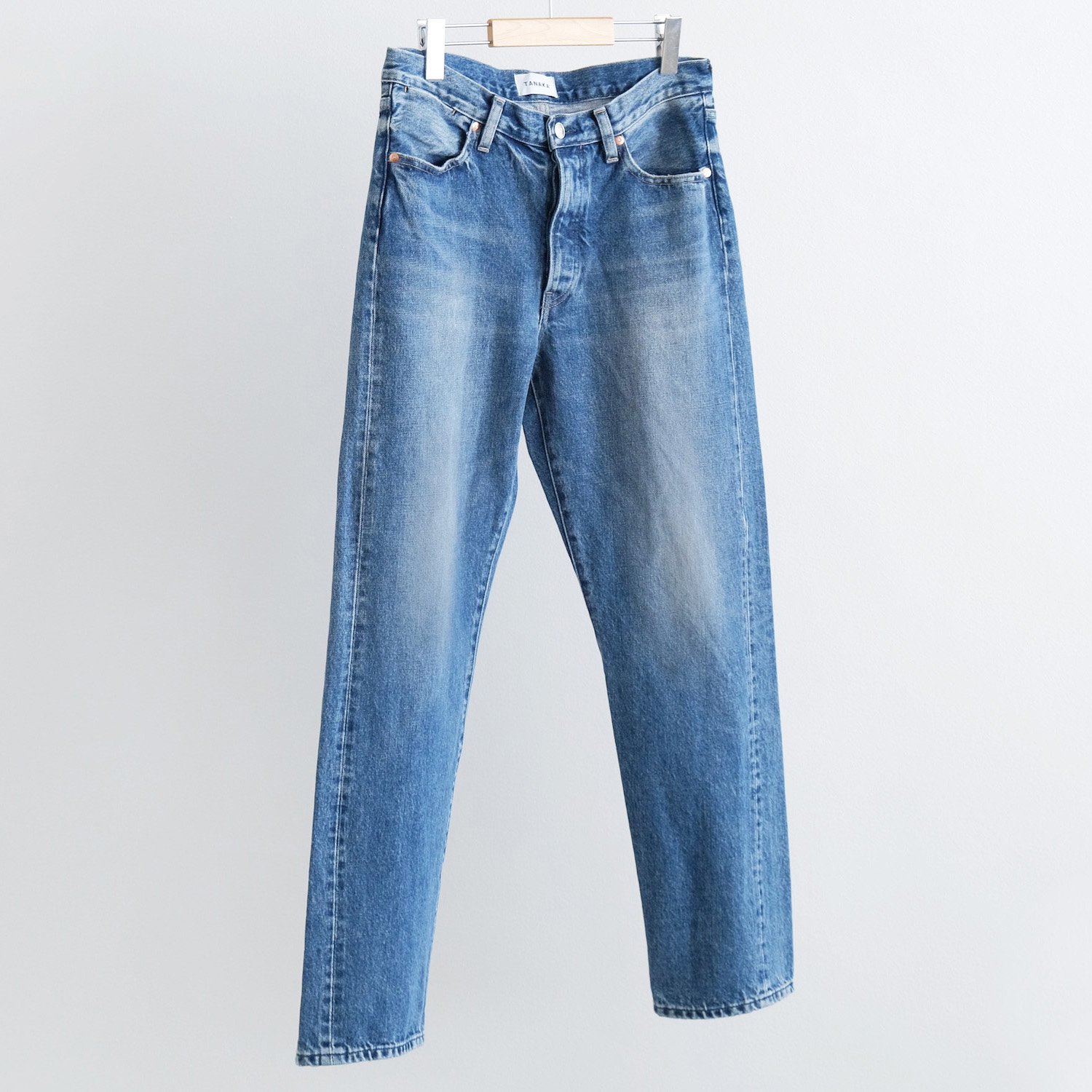 THE STRAIGHT JEAN TROUSERS [VINTAGE BLUE]