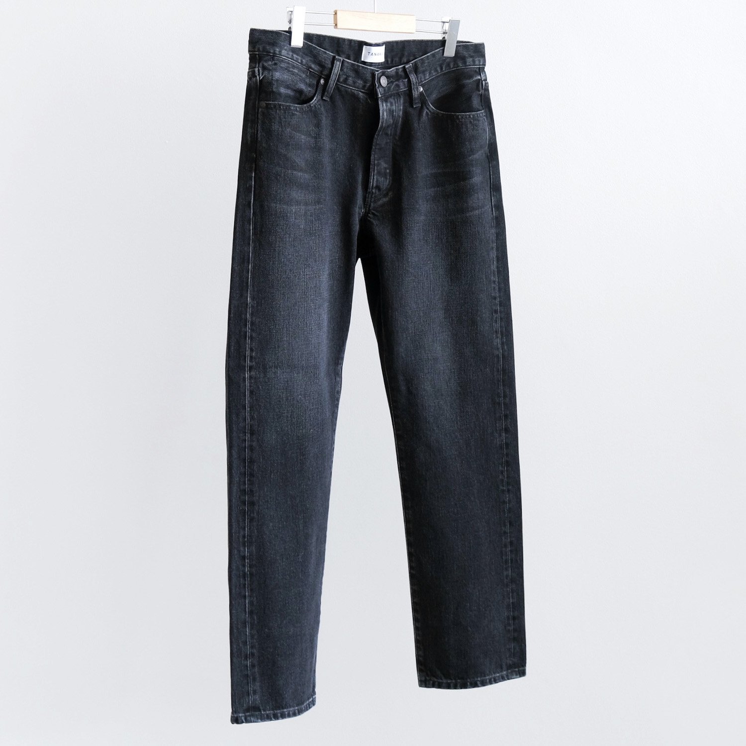 THE STRAIGHT JEAN TROUSERS [BLACK]