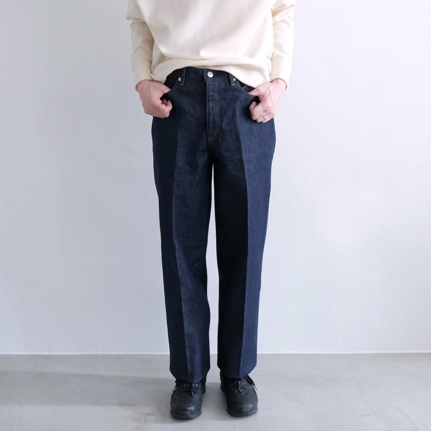 THE JEAN TROUSERS [INDIGO BLUE] - WUNDER 大阪 セレクト