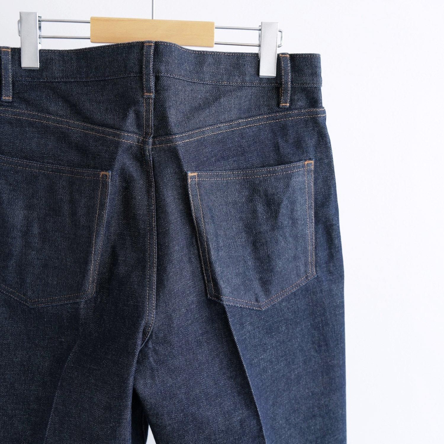 STRAIGHT JEAN TROUSERS [VINTAGE BLUE] - WUNDER 大阪 セレクト