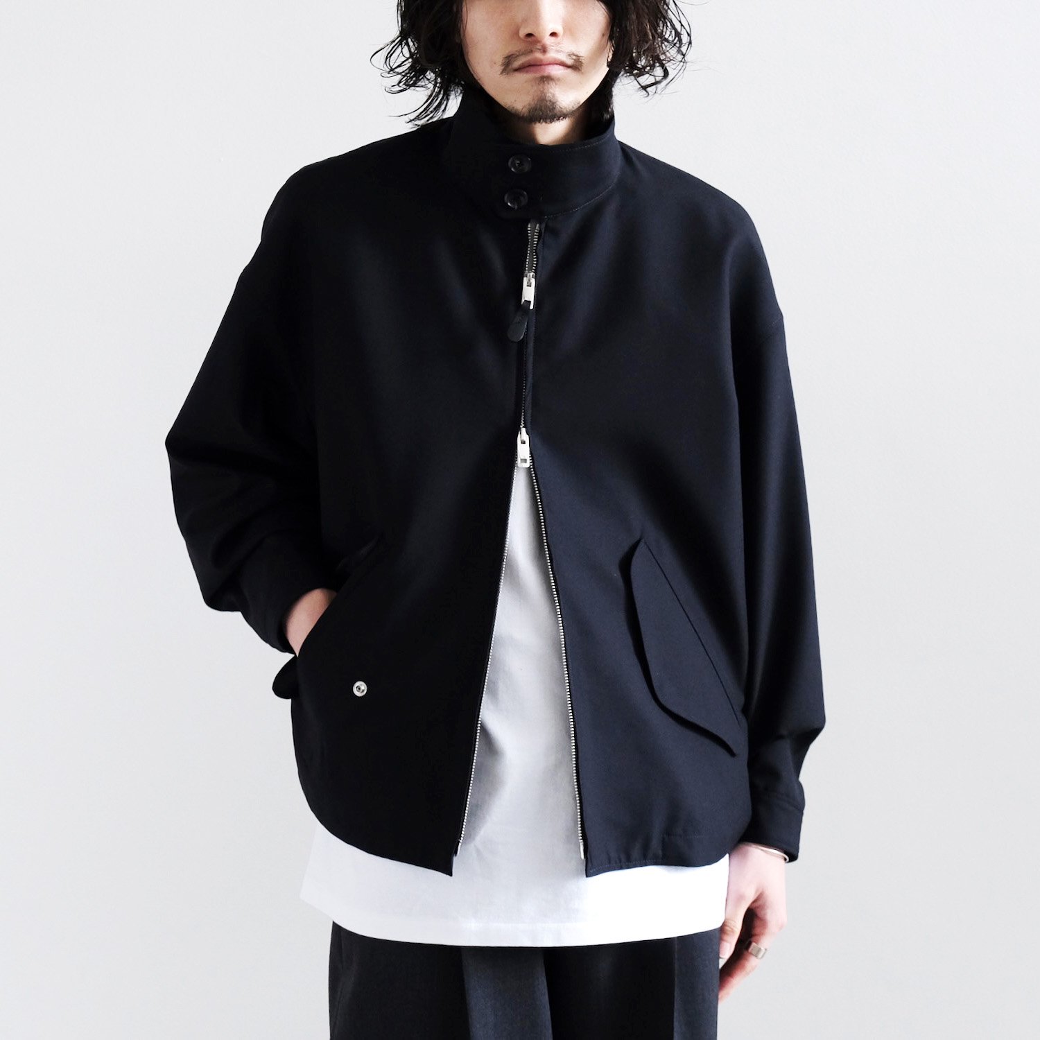 HARRINGTON JACKET [DARK NAVY] - WUNDER 大阪 セレクトショップ 大阪 