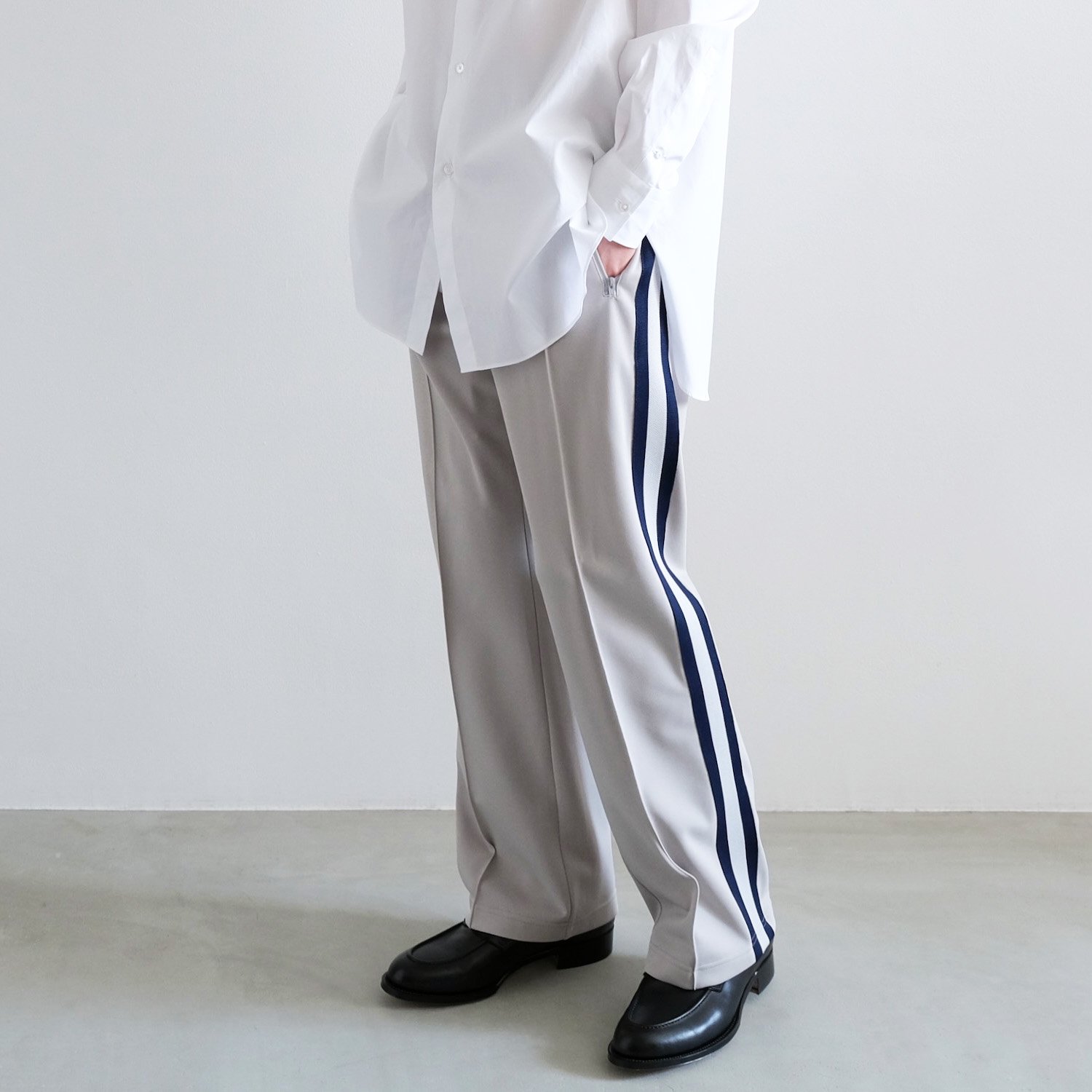 TRACK PANTS [LT. GREY] - WUNDER 大阪 セレクトショップ 大阪梅田中崎町 オンラインストア 正規取扱い 通販可能