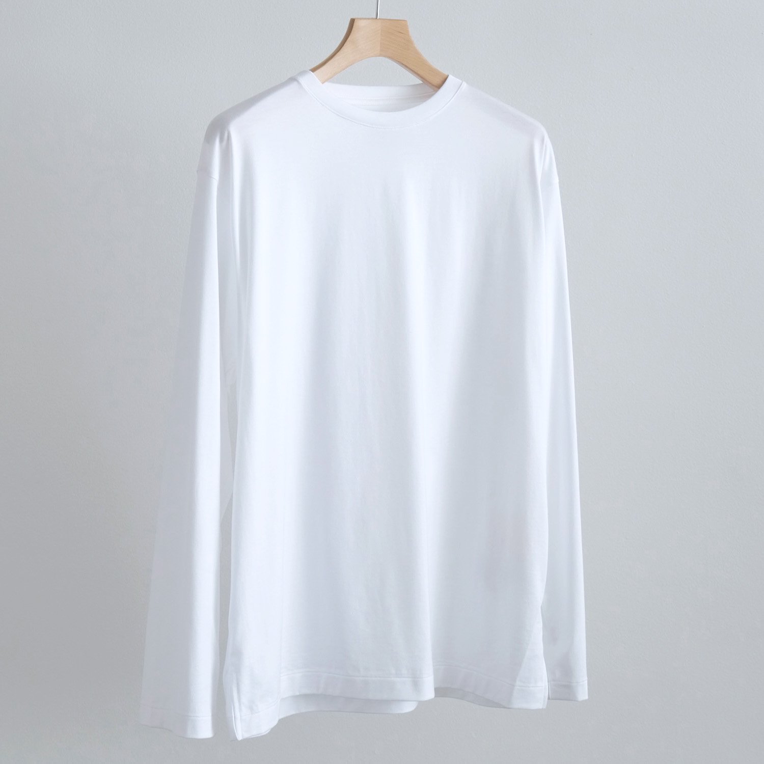 THE SEAISLAND COTTON LONG T-SHIRT [WHITE]