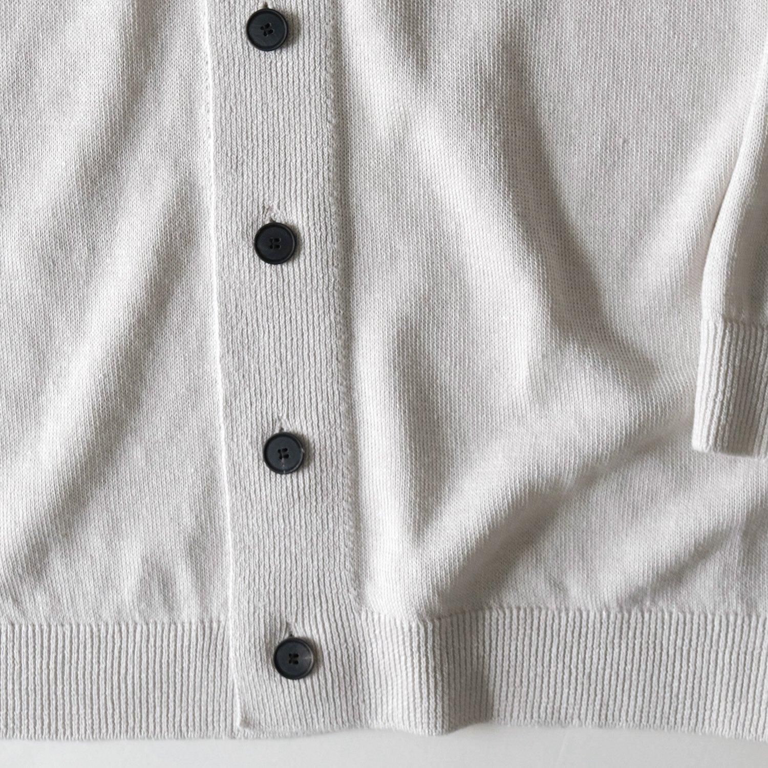 HEMP KNIT OVERSIZED CARDIGAN [GRAY] - WUNDER 大阪 セレクト