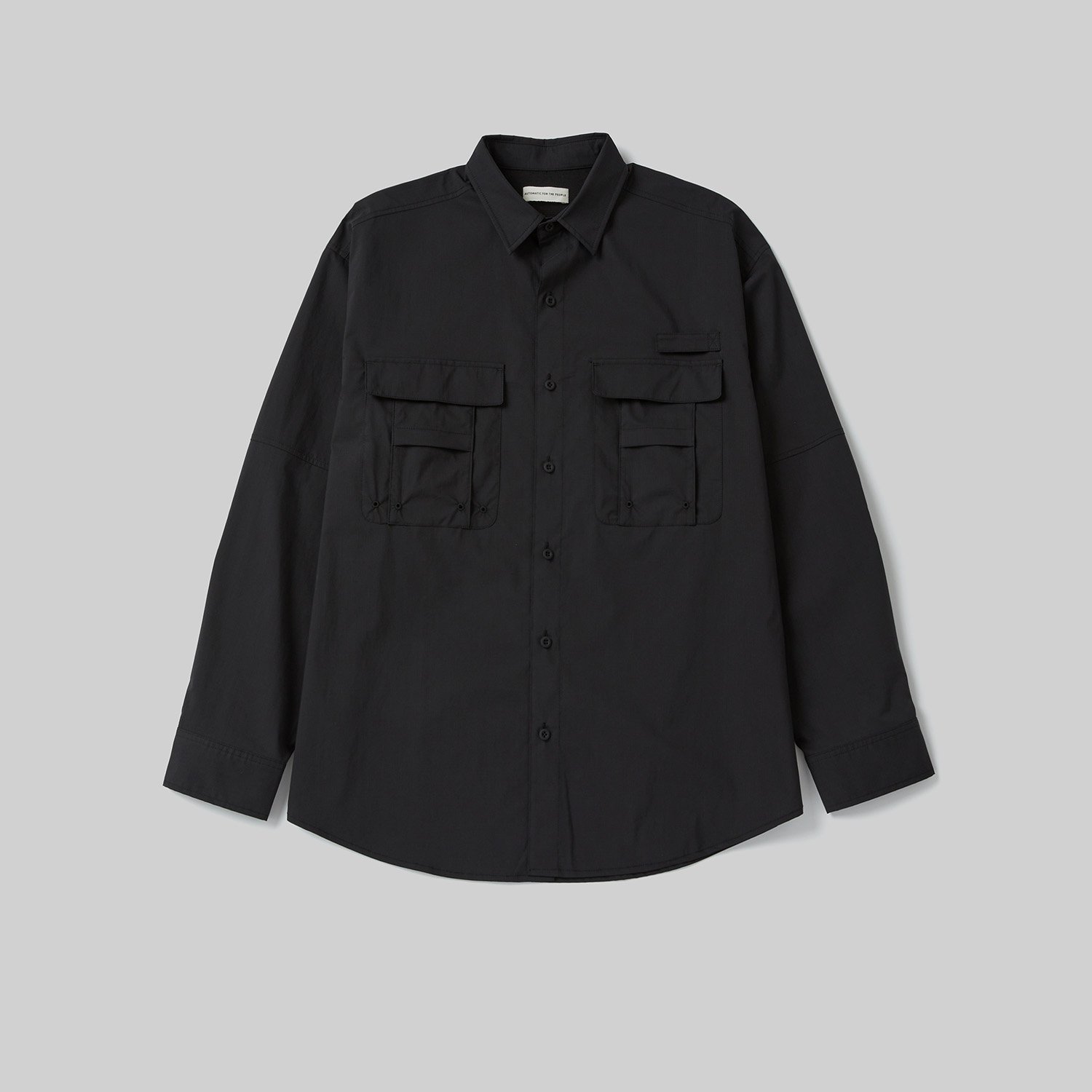 ENGINEER POCKET SHIRTS [BLACK]