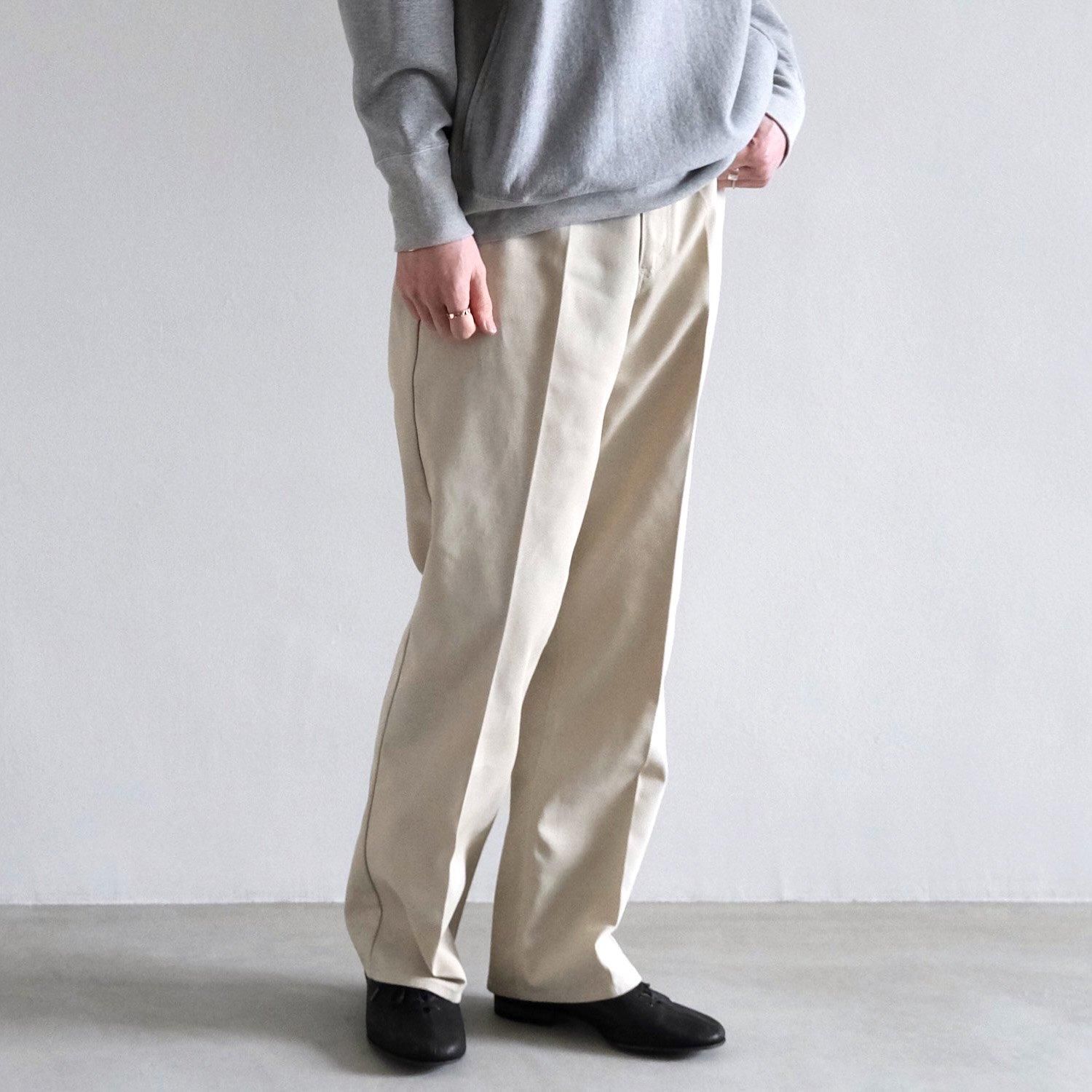 STA-PREST PANTS [IVORY]