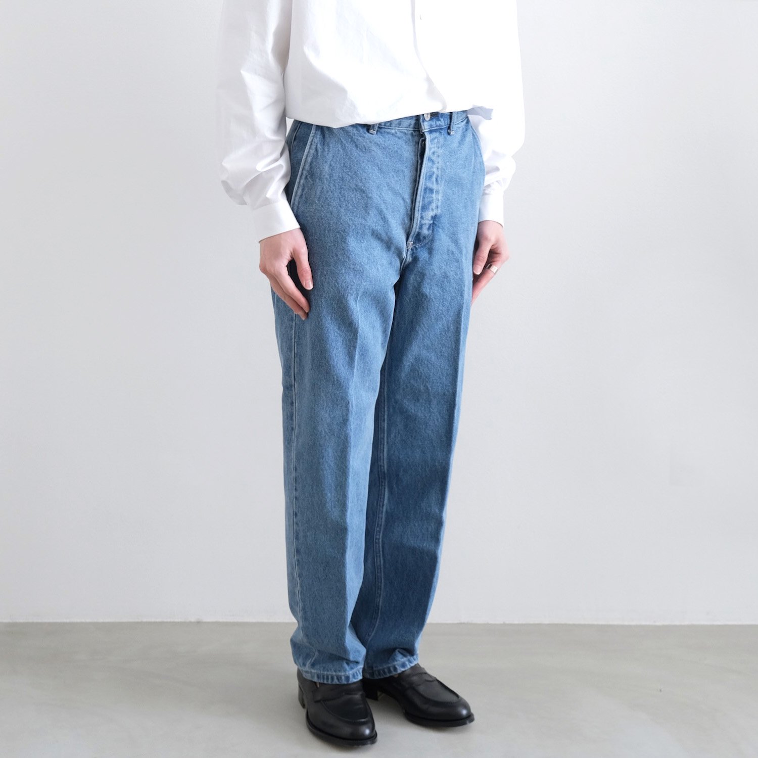 DENIM SLACKS [BLUE] - WUNDER 大阪 セレクトショップ 大阪梅田中崎町 オンラインストア 正規取扱い 通販可能