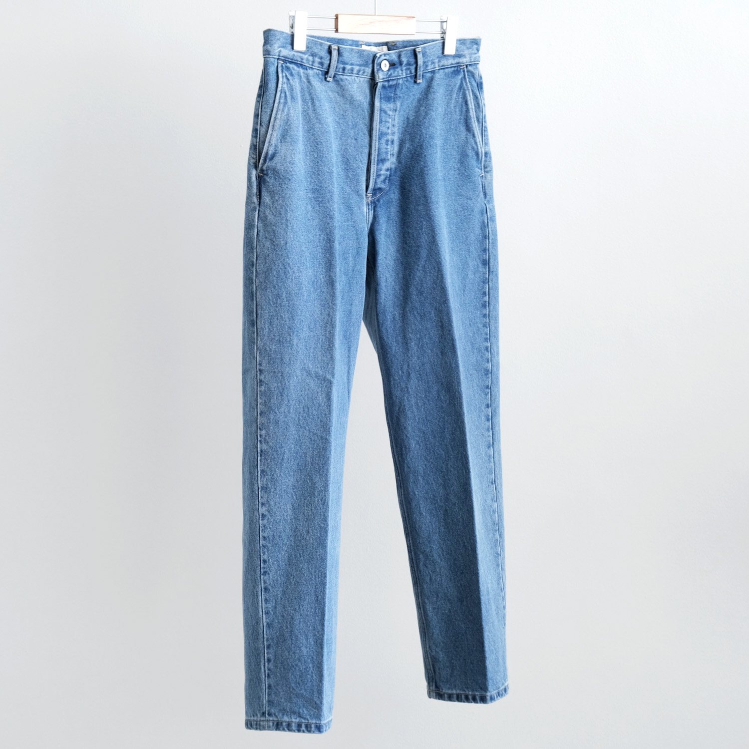 DENIM SLACKS [BLUE]