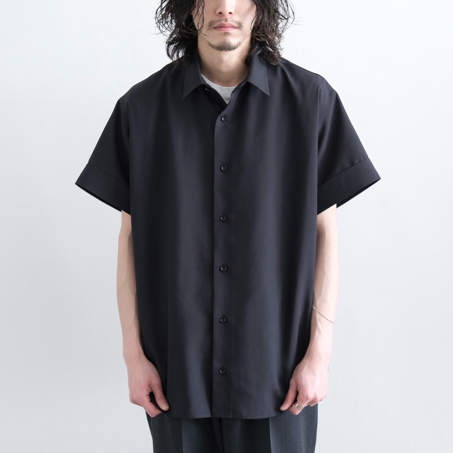 THE PERFECT SHIRT SHORT SLEEVE [DARK NAVY] - WUNDER 大阪 セレクトショップ 大阪梅田中崎町  オンラインストア 正規取扱い 通販可能