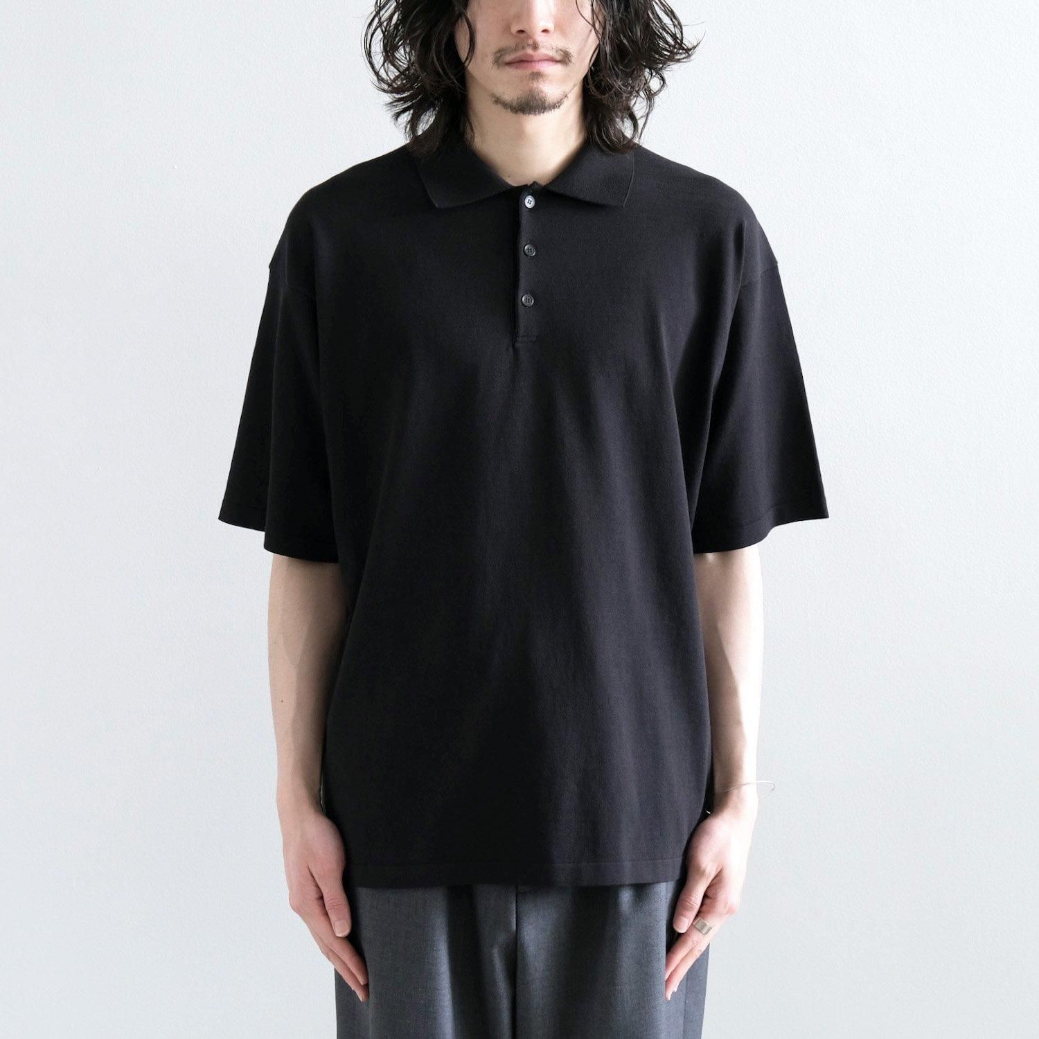 福袋 大丸 CREW KNIT FRESCA POLO セレクト 大阪 WUNDER - [BLACK] KNIT トップス