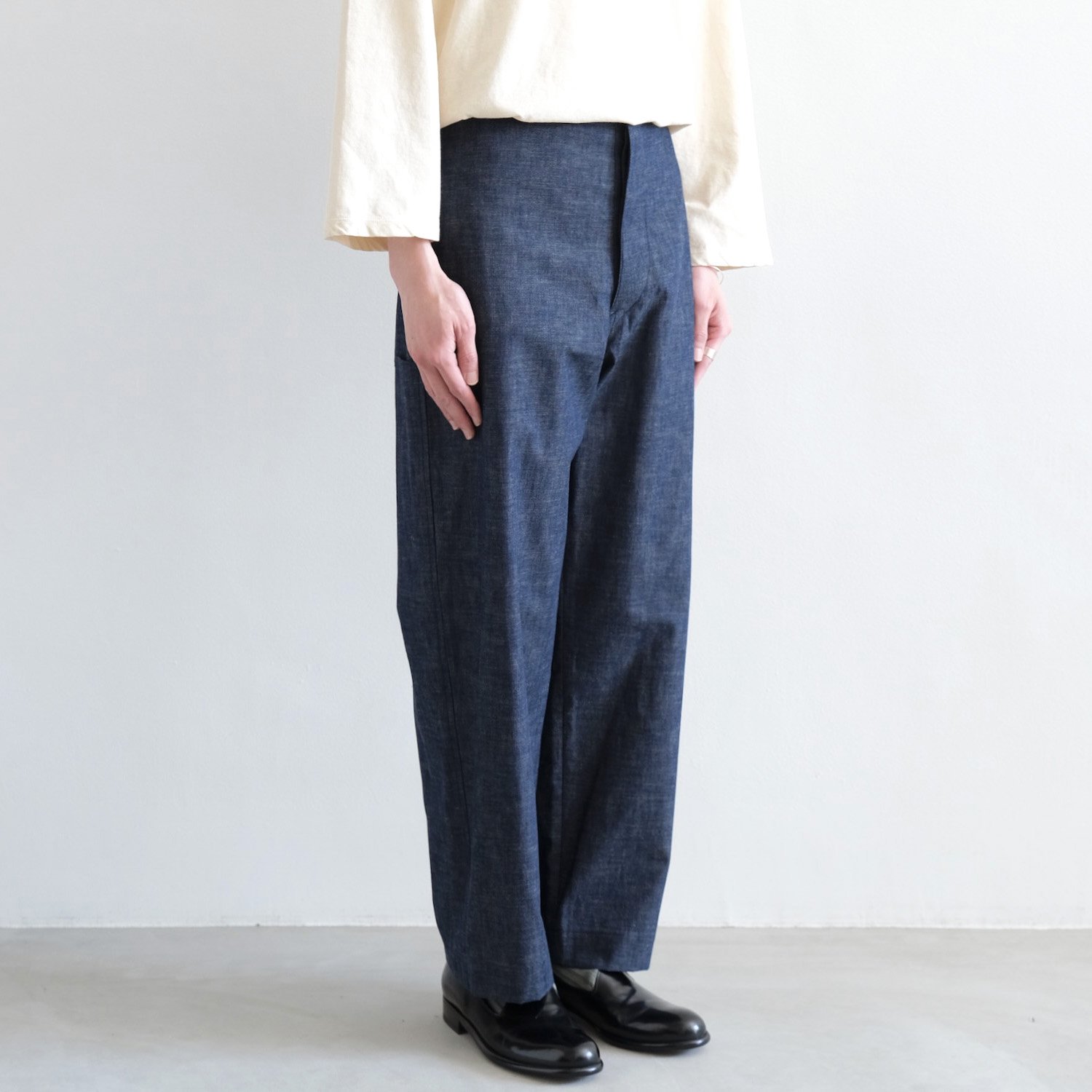 FRENCH WORK PANTS [INDIGO] - WUNDER 大阪 セレクトショップ 大阪梅田中崎町 オンラインストア 正規取扱い 通販可能