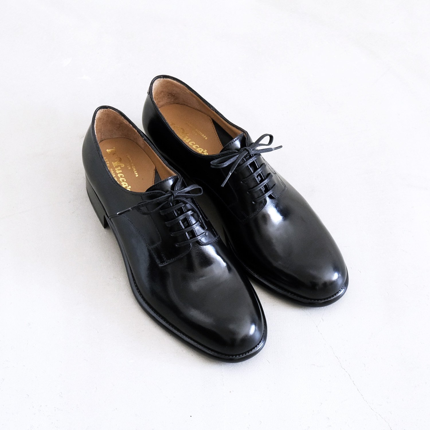 PLANE TOE SHOES [BLACK/Freudenberg Box Calf] - WUNDER 大阪 セレクトショップ 大阪梅田中崎町  オンラインストア 正規取扱い 通販可能