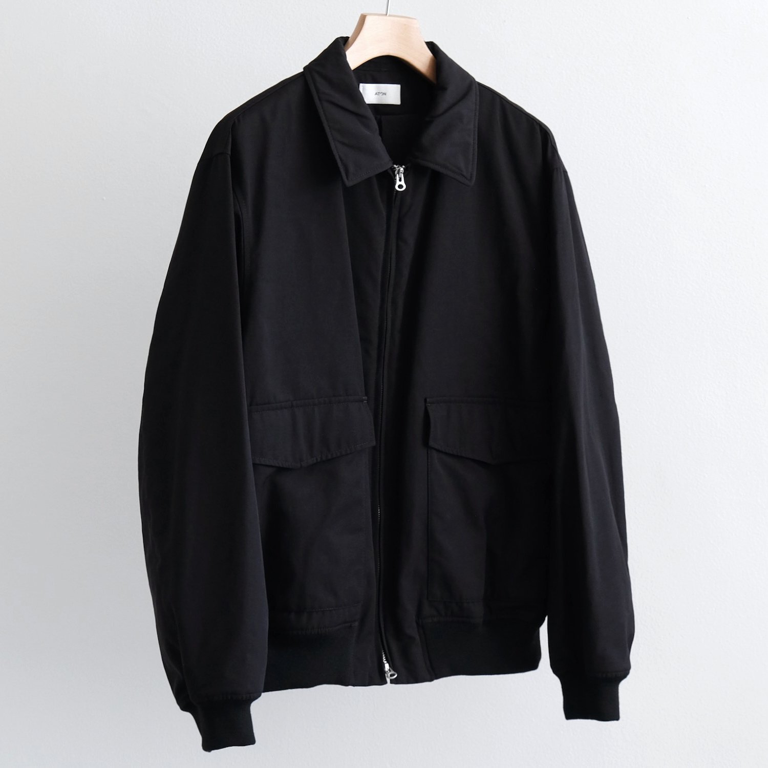 HEAVY TWIST NYLON FLIGHT JAKCET [BLACK] - WUNDER 大阪 セレクトショップ 大阪梅田中崎町  オンラインストア 正規取扱い 通販可能