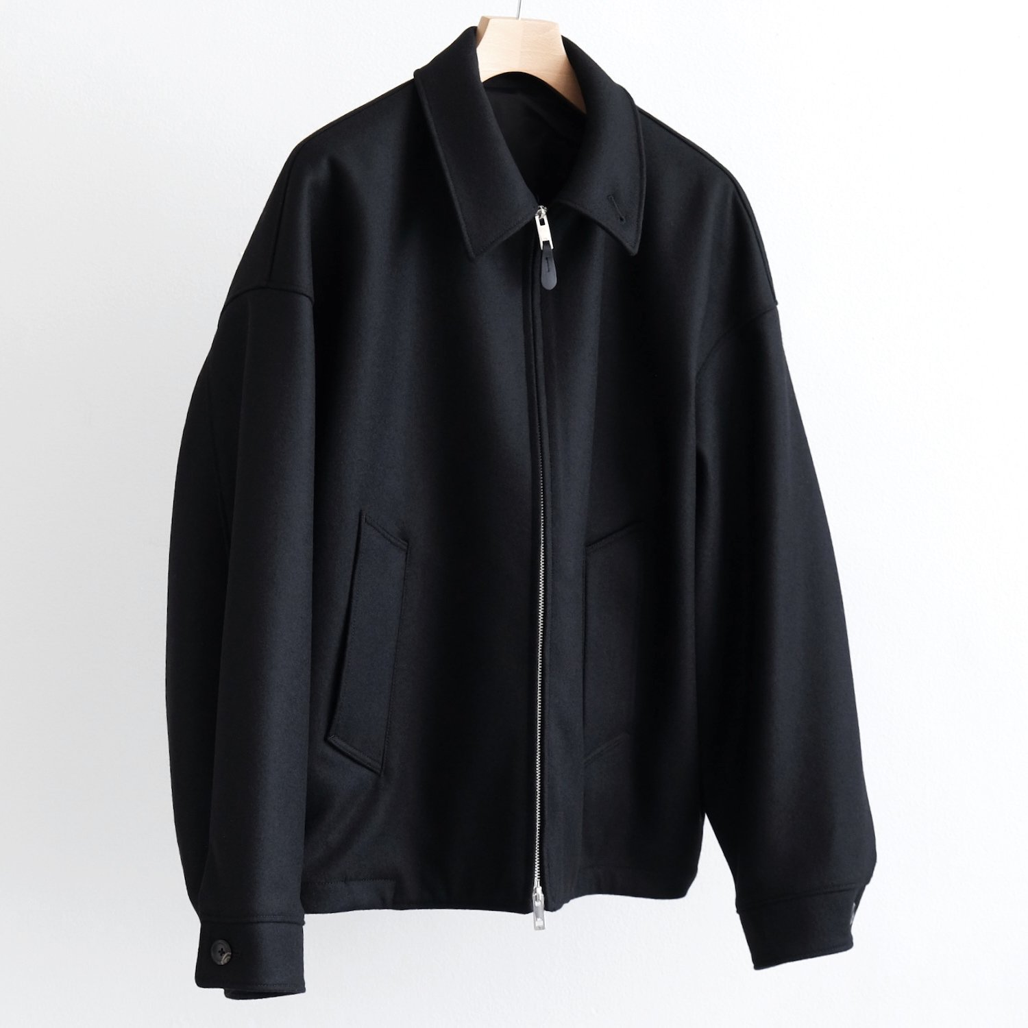 THE BALCOLLAR HARRINGTON JACKET [BLACK]