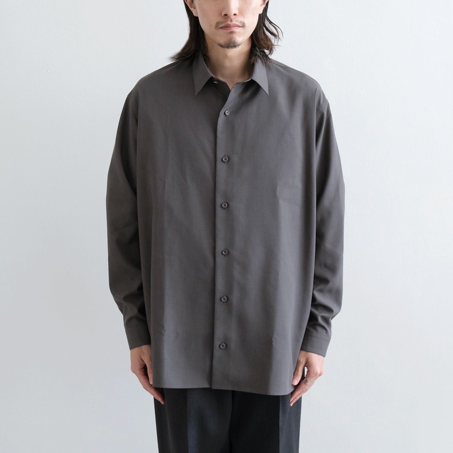 THE PERFECT SHIRT [GRAY] - WUNDER 大阪 セレクトショップ 大阪梅田中崎町 オンラインストア 正規取扱い 通販可能