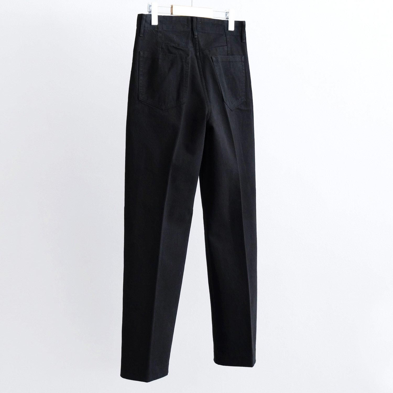 THE JEAN TROUSERS [OVERDYE BLACK] - WUNDER 大阪 セレクト
