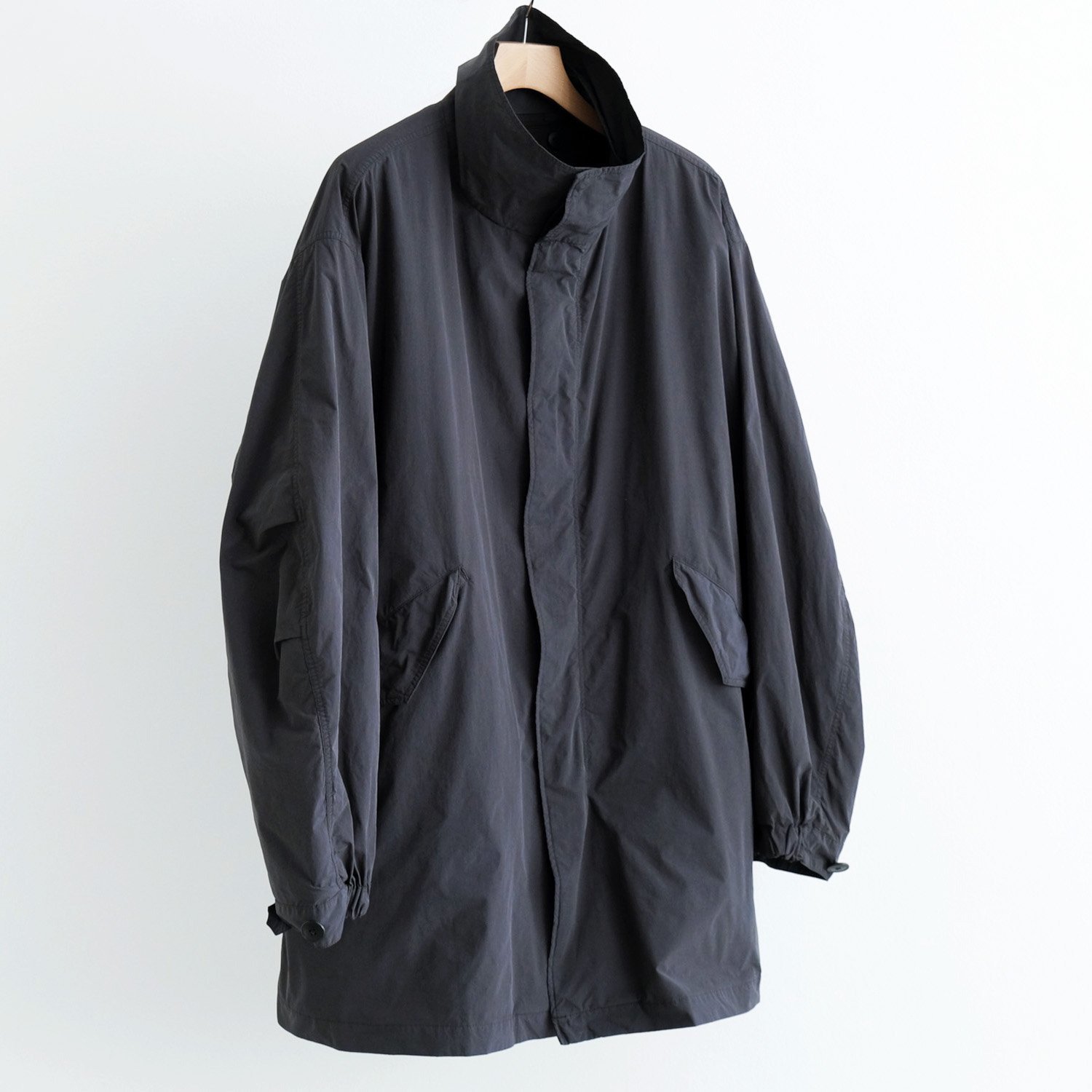 AIR WEATHER SHORT MODS COAT [CHARCOAL GRAY] - WUNDER 大阪 セレクトショップ 大阪梅田中崎町  オンラインストア 正規取扱い 通販可能