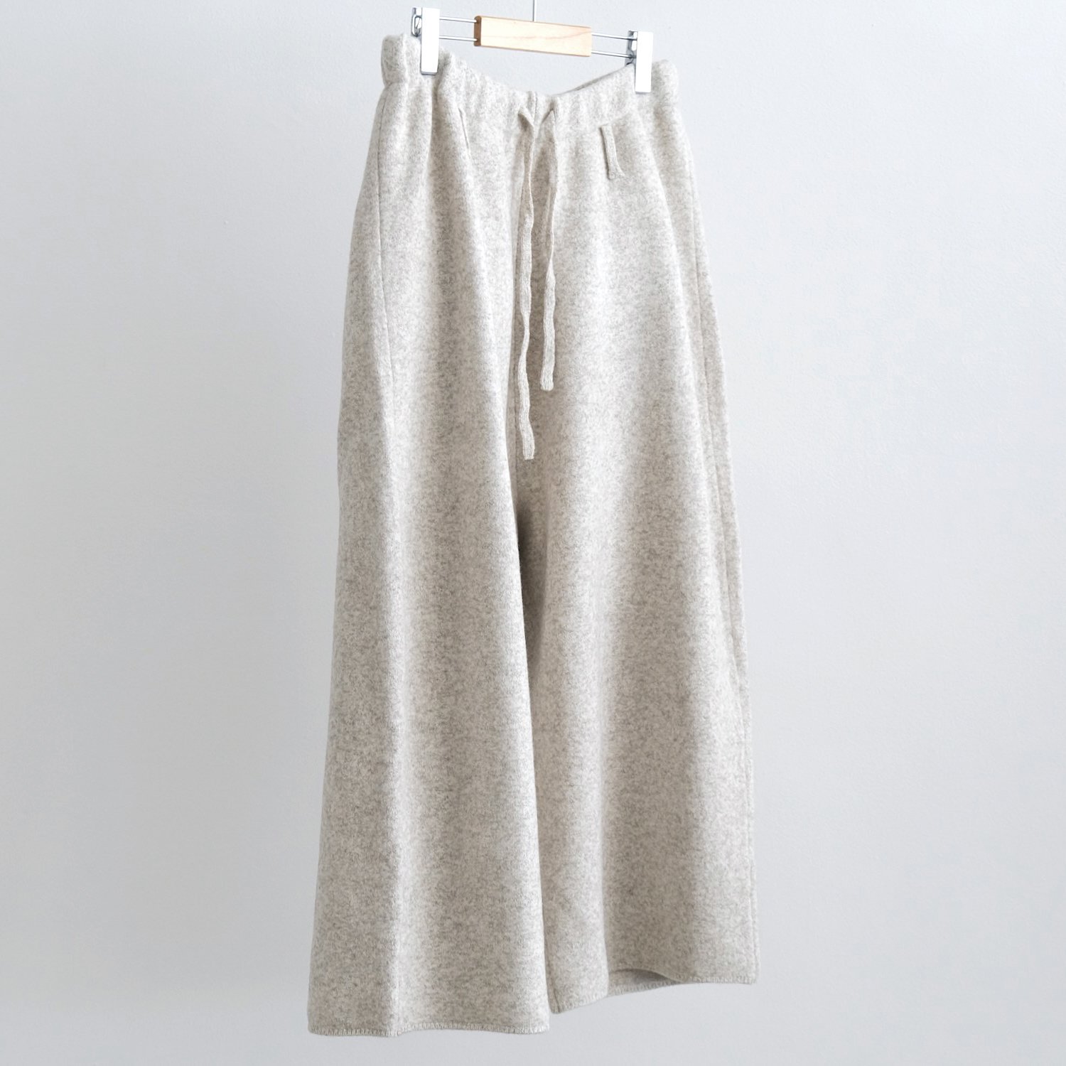 HEAVY OZ WOOL YAK KNIT KNIT PANTS EXTRA WIDE [YAK NATURALWHITE]