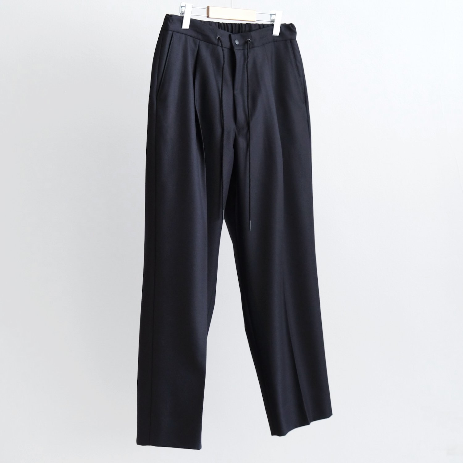 2/54 COLLEGE FLANNEL THE EASY SLACKS WIDE [DARK NAVY]