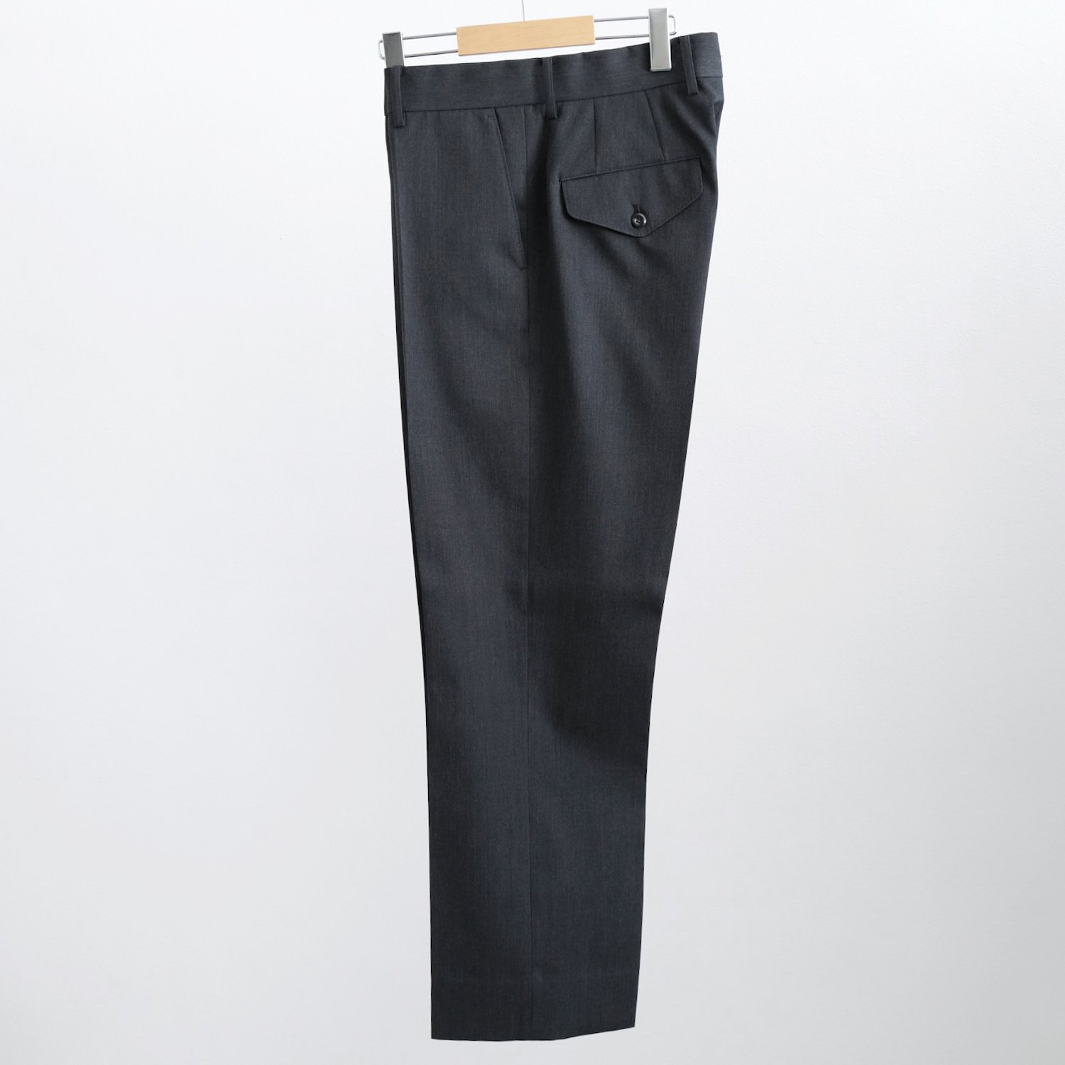 THE SLACKS NO TUCK STRAIGHT [TOP GRAY] - WUNDER 大阪 セレクトショップ 大阪梅田中崎町  オンラインストア 正規取扱い 通販可能