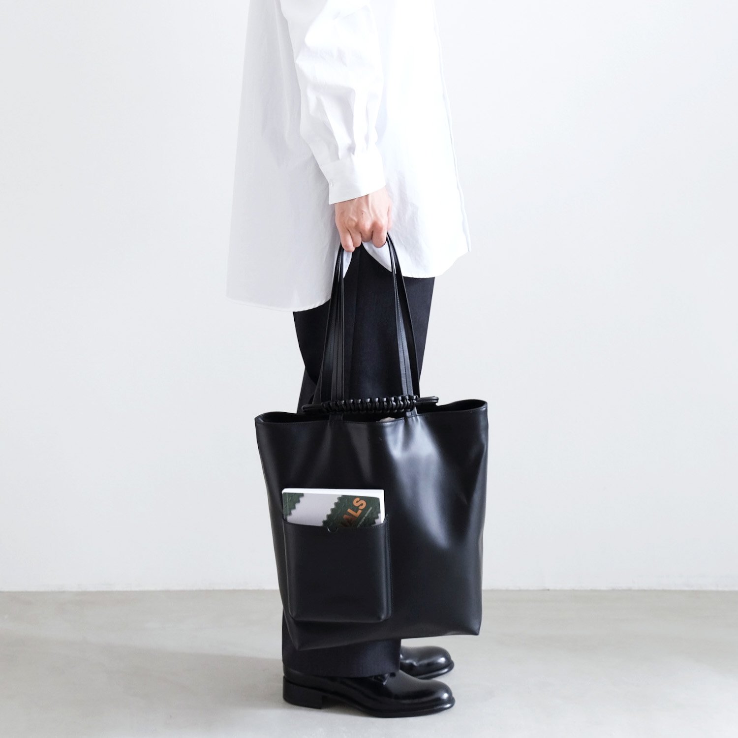 PAZAR BOOK TOTE [BLACK] - WUNDER 大阪 セレクトショップ 大阪梅田中崎町 オンラインストア 正規取扱い 通販可能