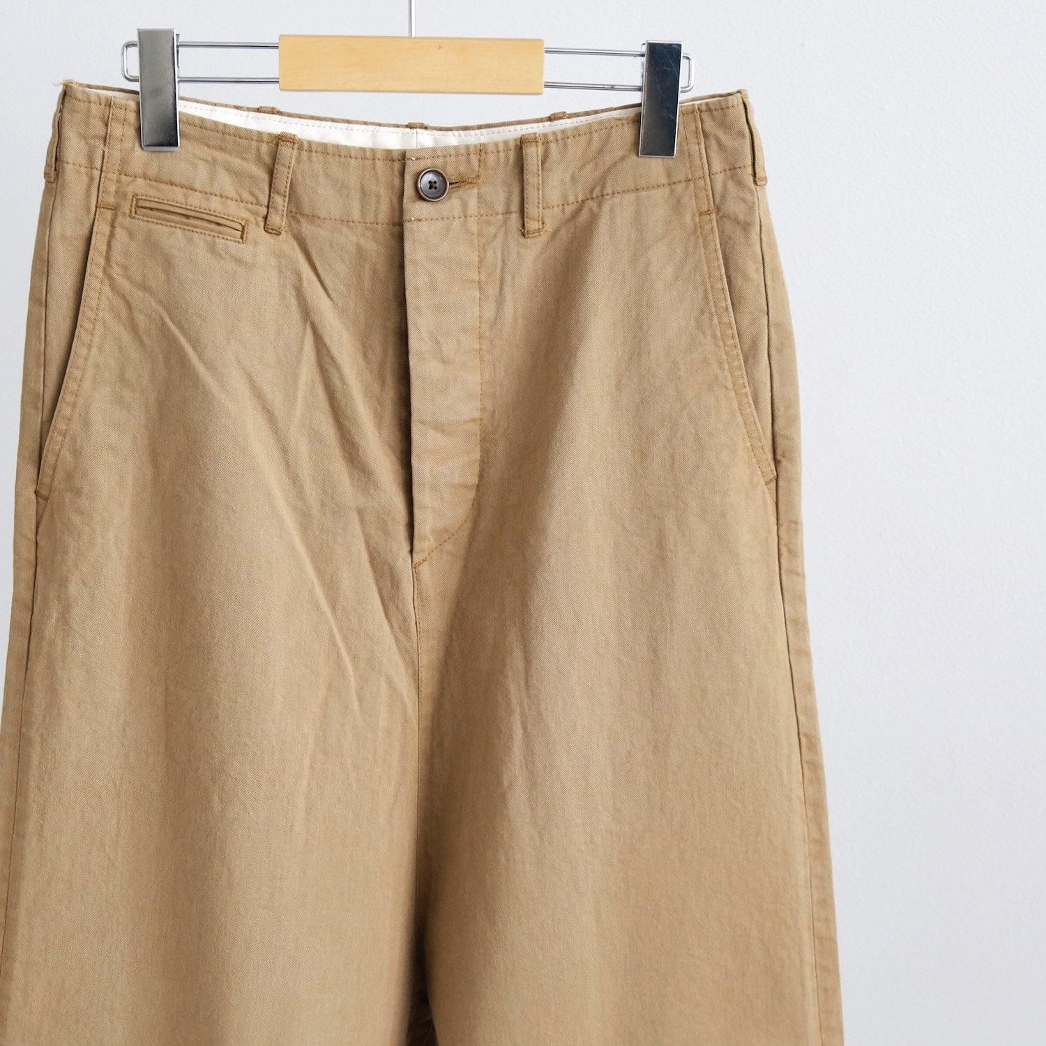 remer チノパン loose soft chino buggy wide PT / ルーズソフト