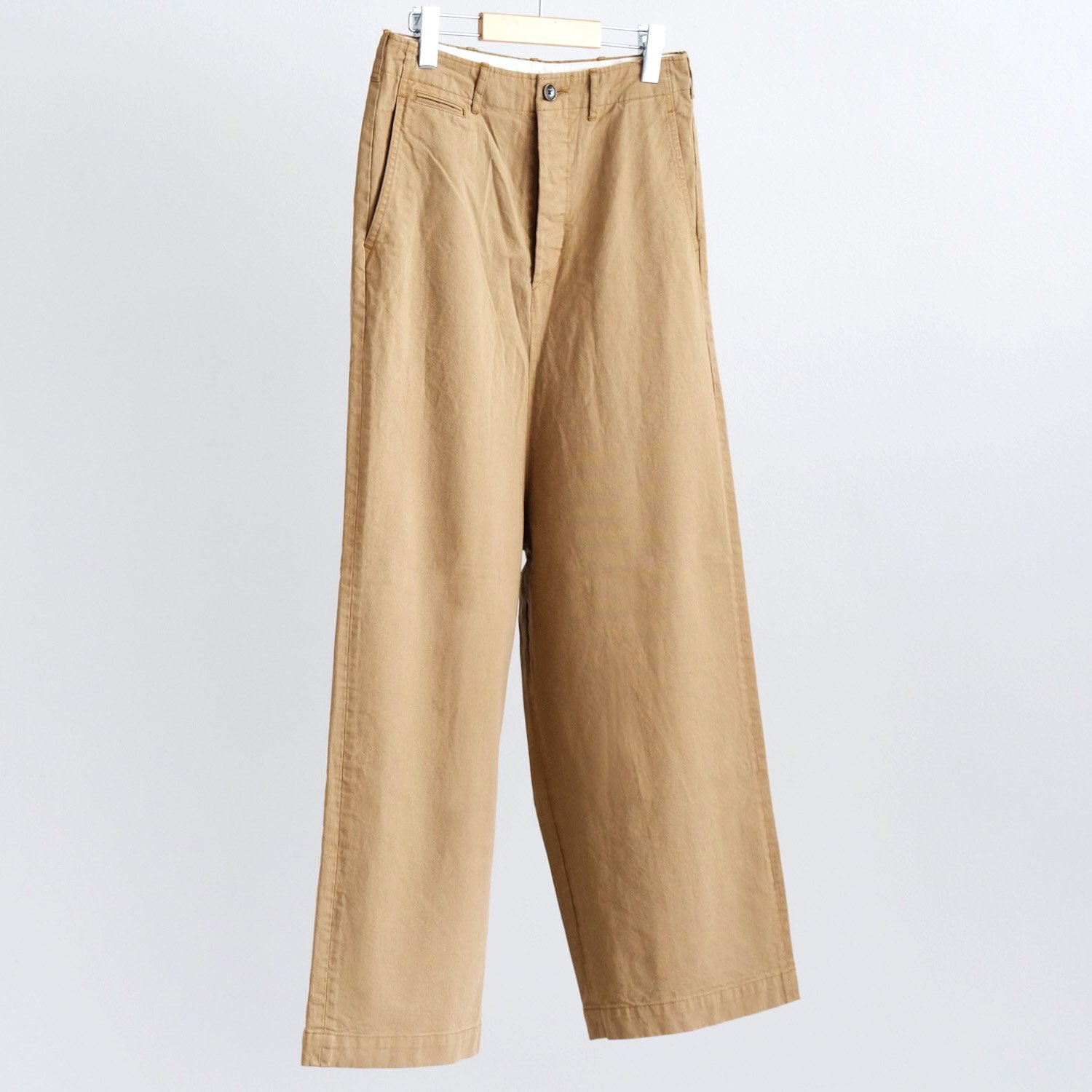 SUPER LOOSE CHINO PANTS [BEIGE]