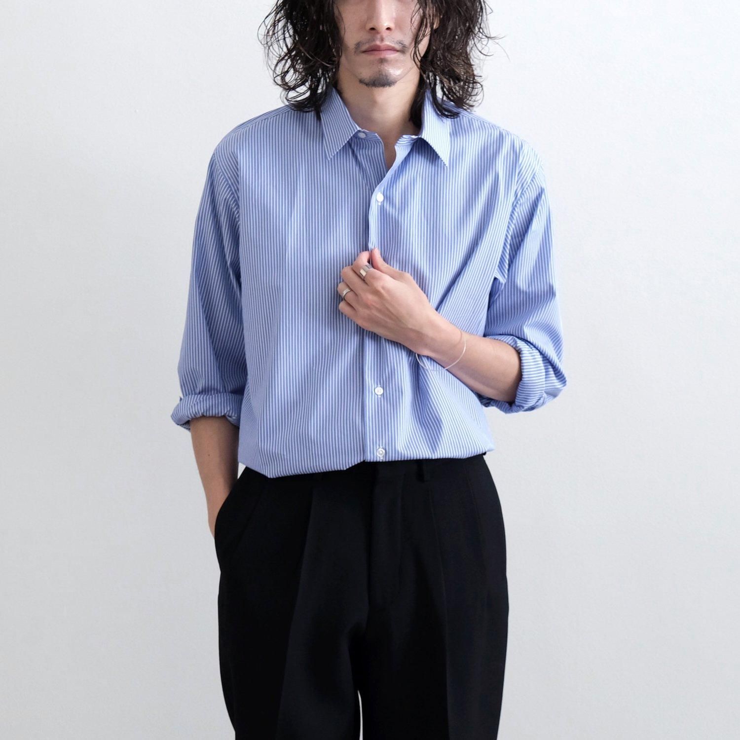 LEシャツ（サックス）　WIDE1 Alan