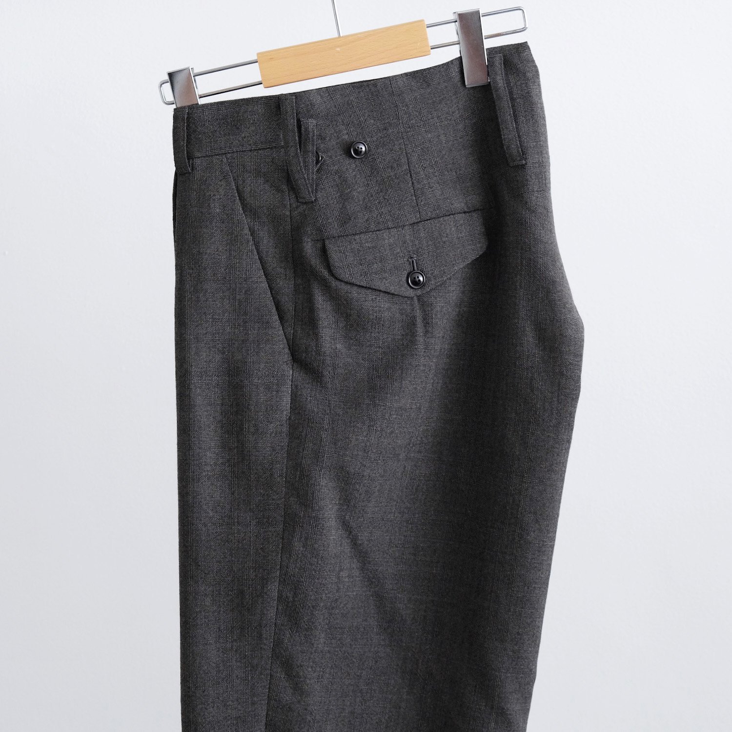 俺のGUN-PAN MILITARY SLACKS [GRAY SHADOWCHECK] - WUNDER 大阪 セレクトショップ 大阪梅田中崎町  オンラインストア 正規取扱い 通販可能