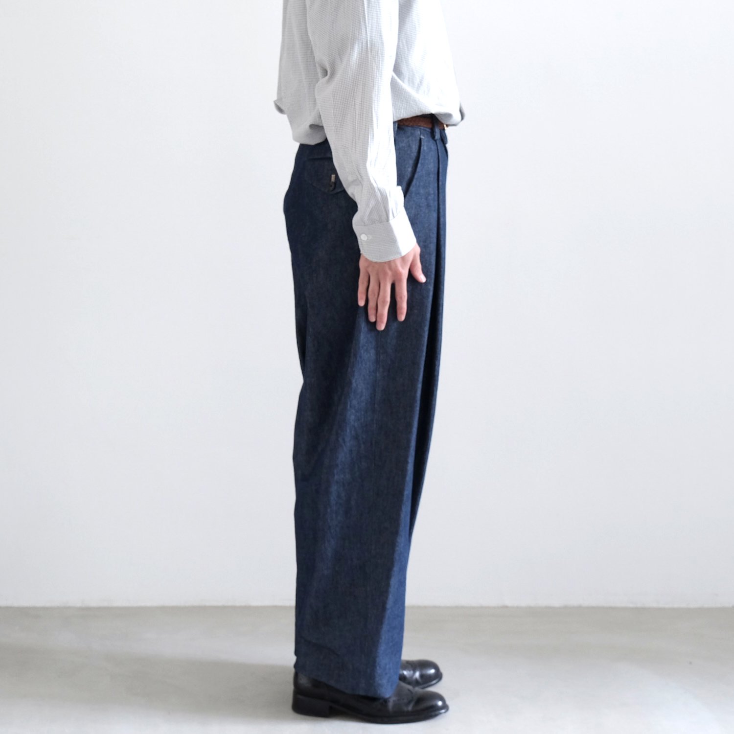 俺のGUN-PAN MILITARY SLACKS [INDIGO] - WUNDER 大阪 セレクトショップ 大阪梅田中崎町 オンラインストア  正規取扱い 通販可能