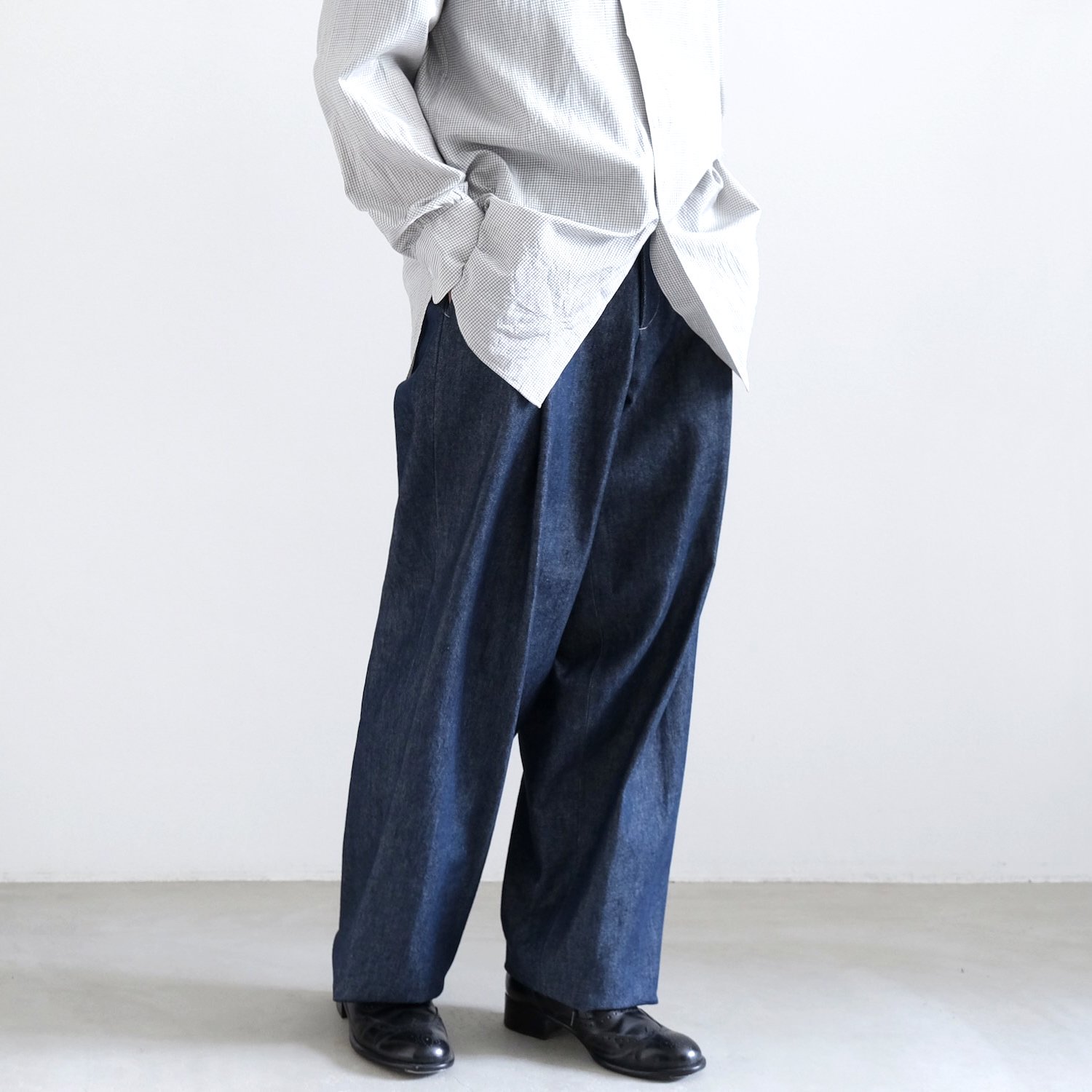 俺のGUN-PAN MILITARY SLACKS [INDIGO] - WUNDER 大阪 セレクトショップ 大阪梅田中崎町 オンラインストア  正規取扱い 通販可能