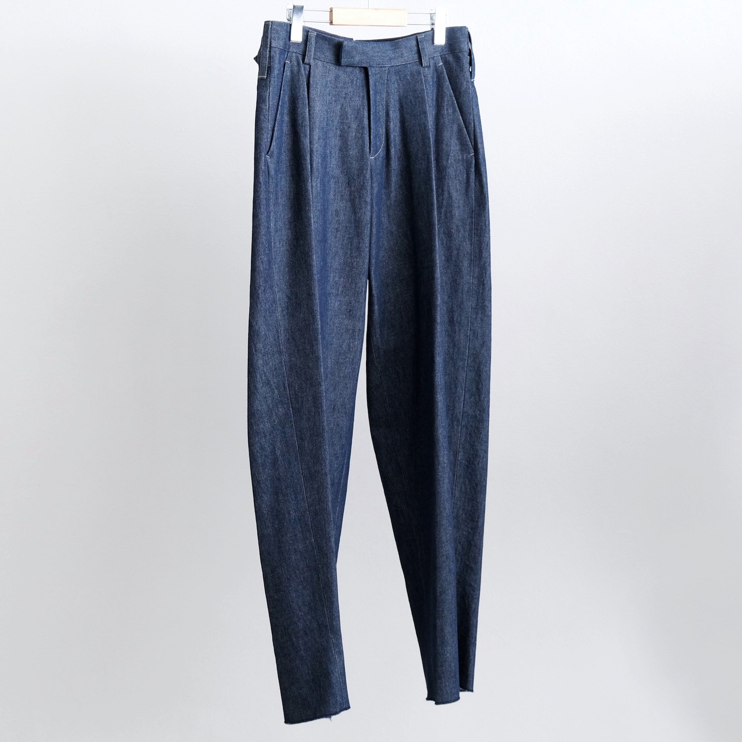 GUN-PAN MILITARY SLACKS [INDIGO]