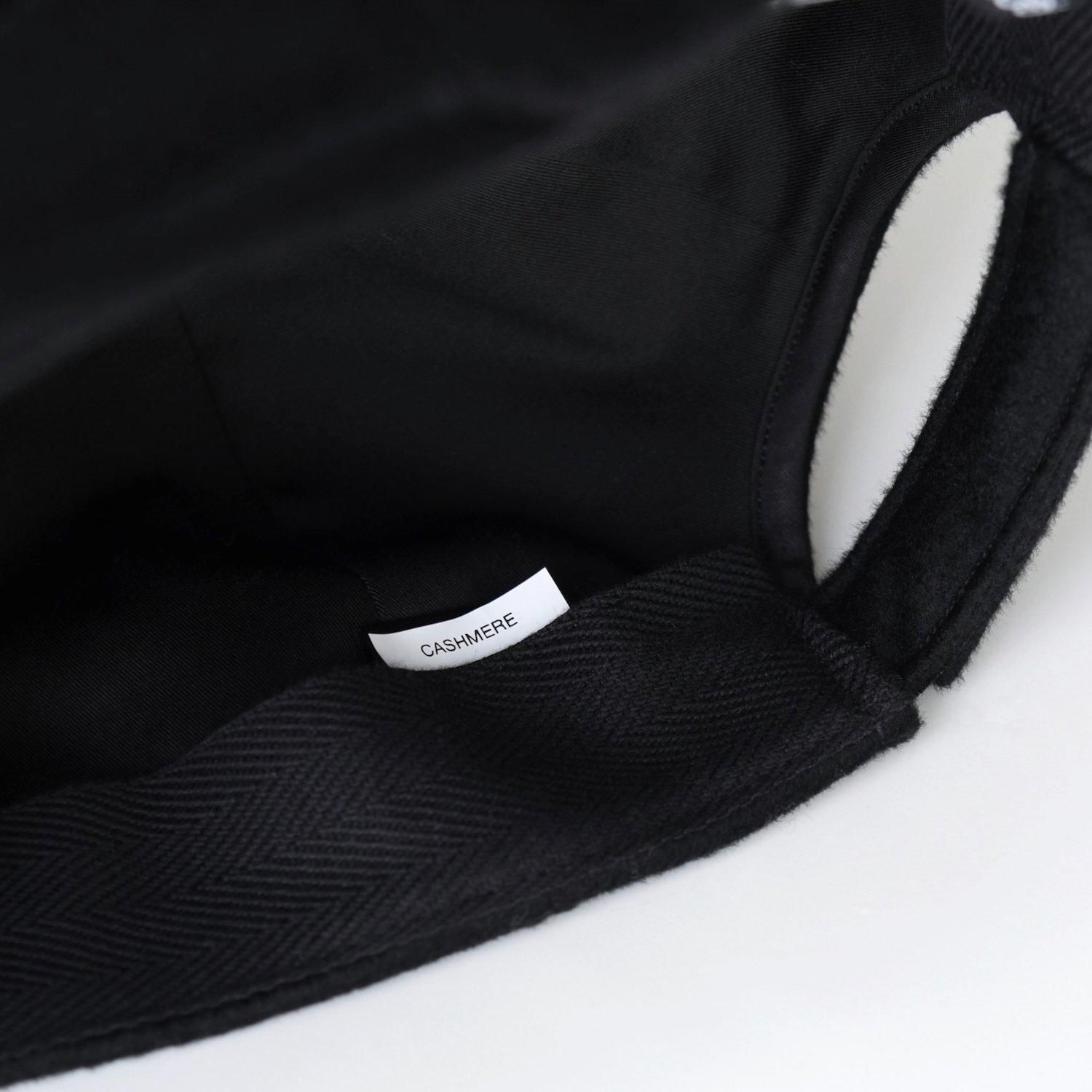 CASHMERE CAP [BLACK] - WUNDER 大阪 セレクトショップ 大阪梅田