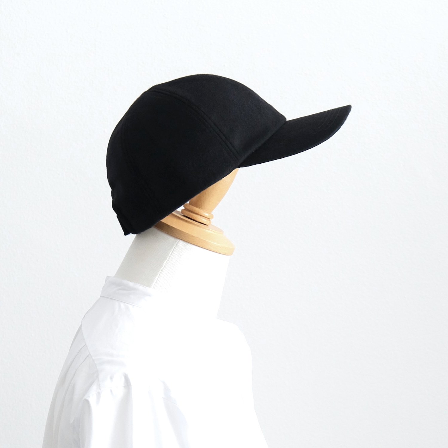 CASHMERE CAP [BLACK]