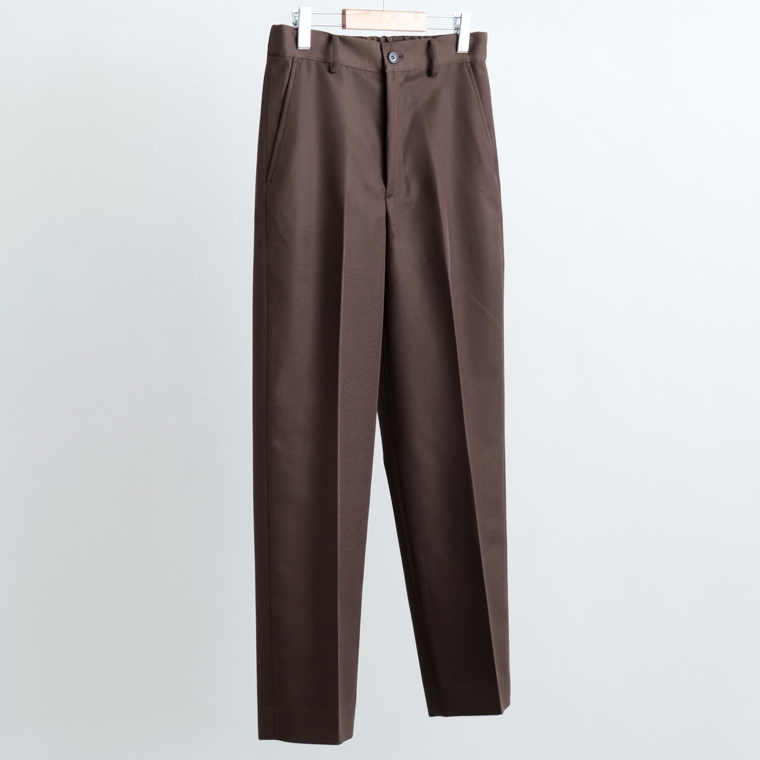 STANDARD WOOL SLACKS [BROWN]