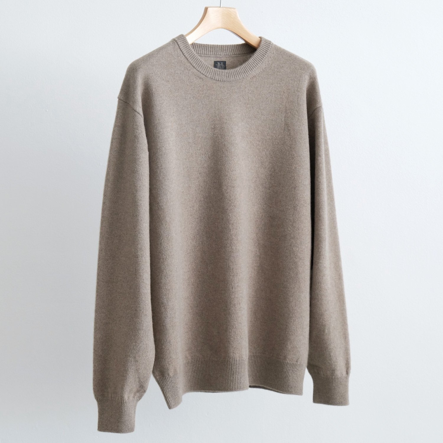 INNOCENT CASHMERE CREW NECK [BROWN]