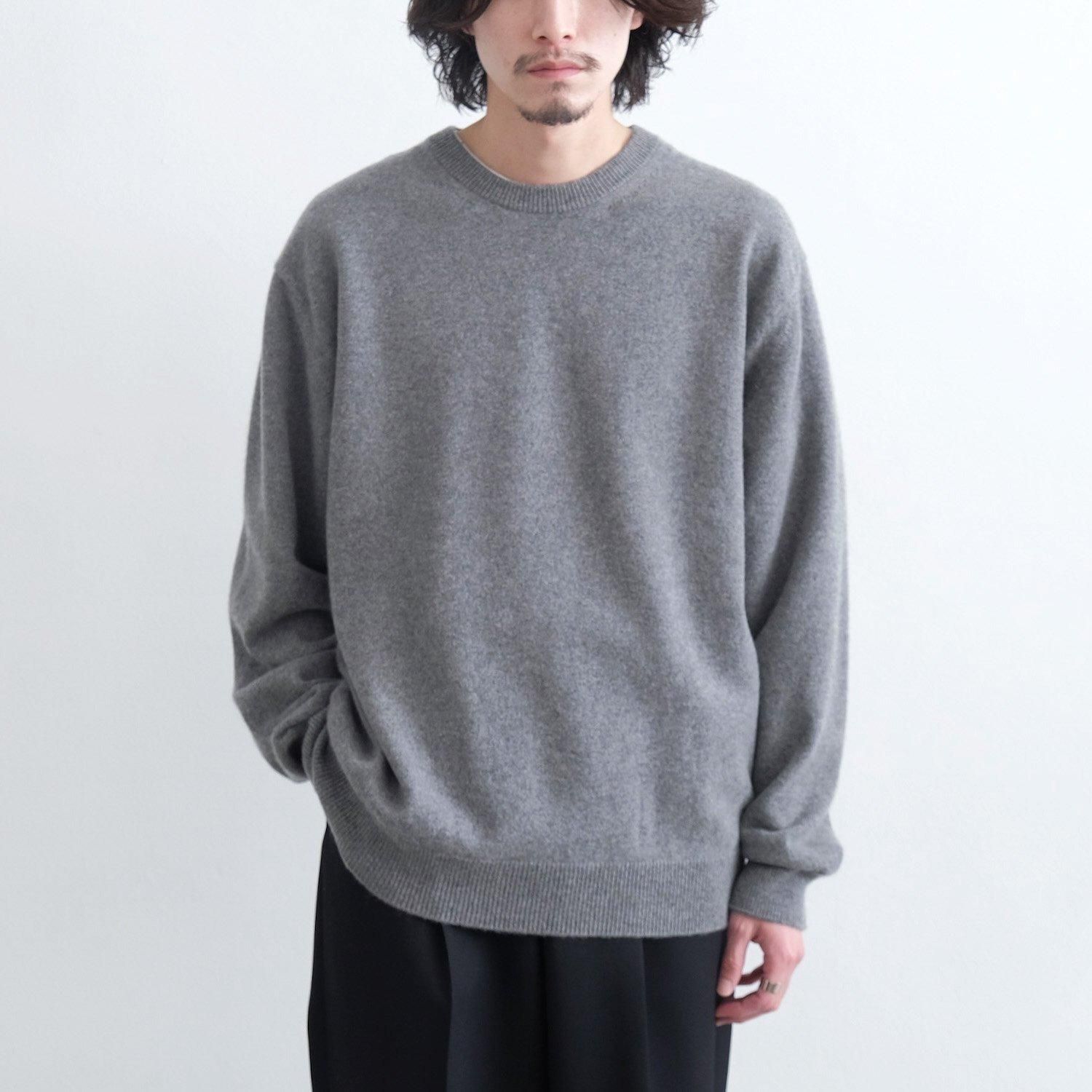 INNOCENT CASHMERE CREW NECK [GRAY]