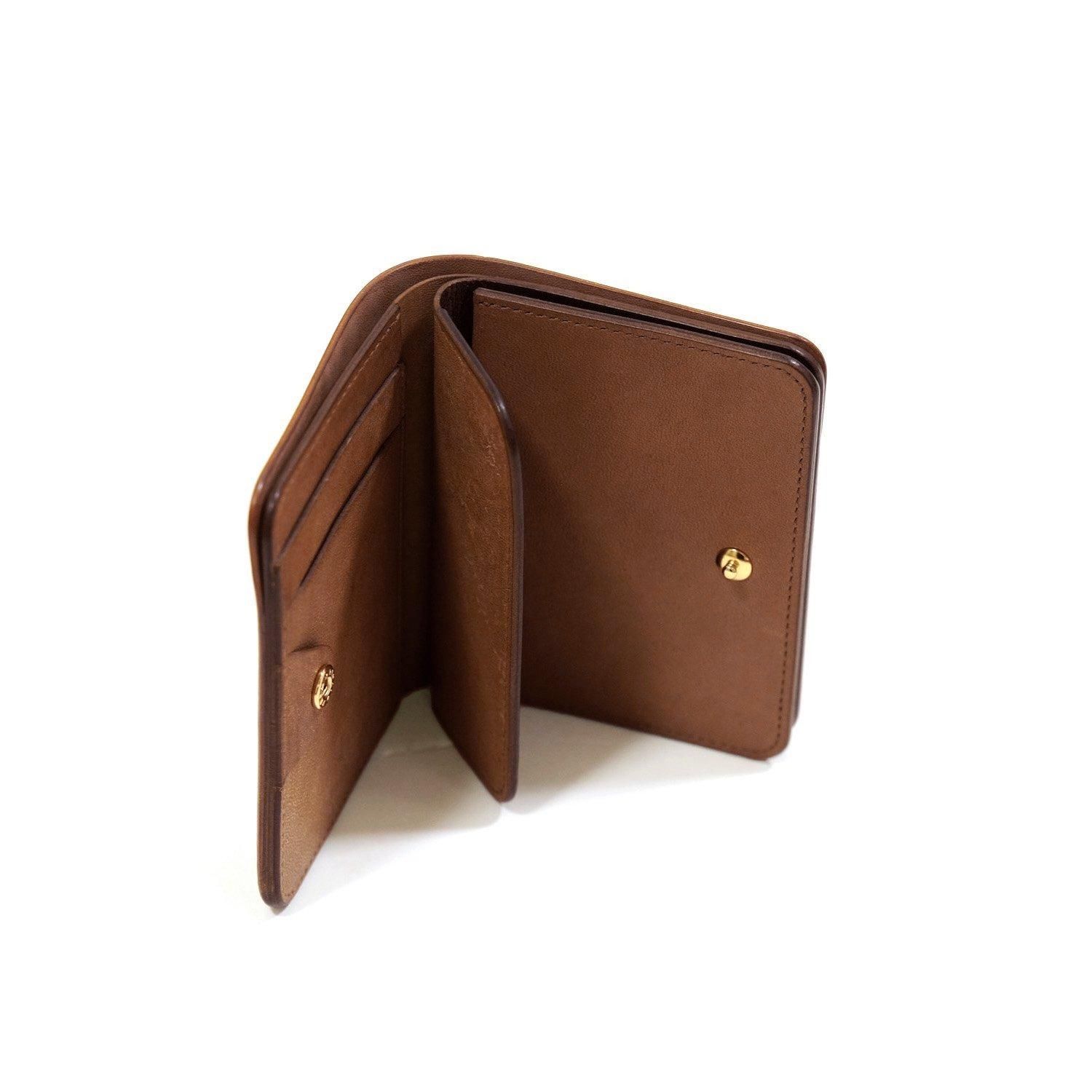 forme post wallet コードバン バーガンディ Post wallet / Cordovan / Burgundy：forme｜toron（トロン）