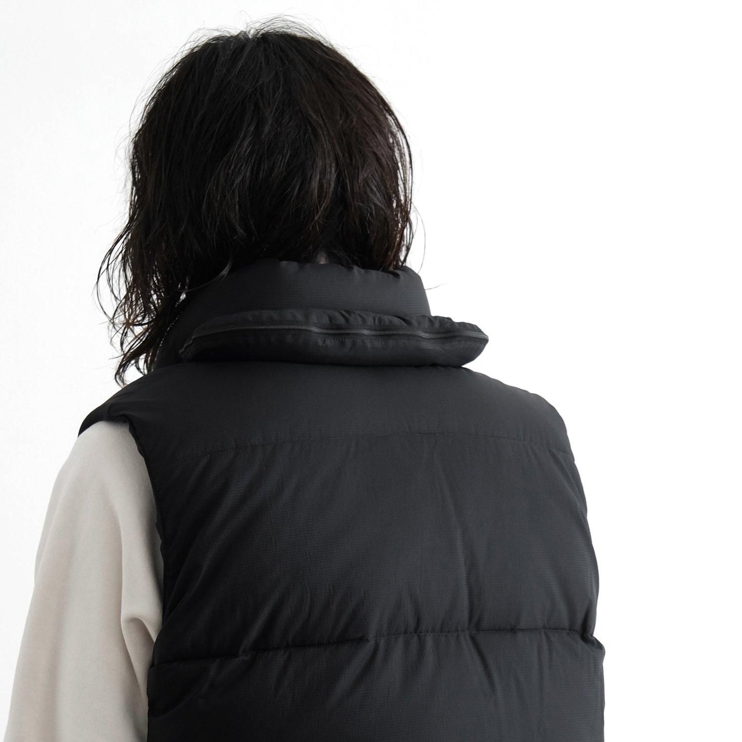 DOWN VEST [BLACK] - WUNDER 大阪 セレクトショップ 大阪梅田